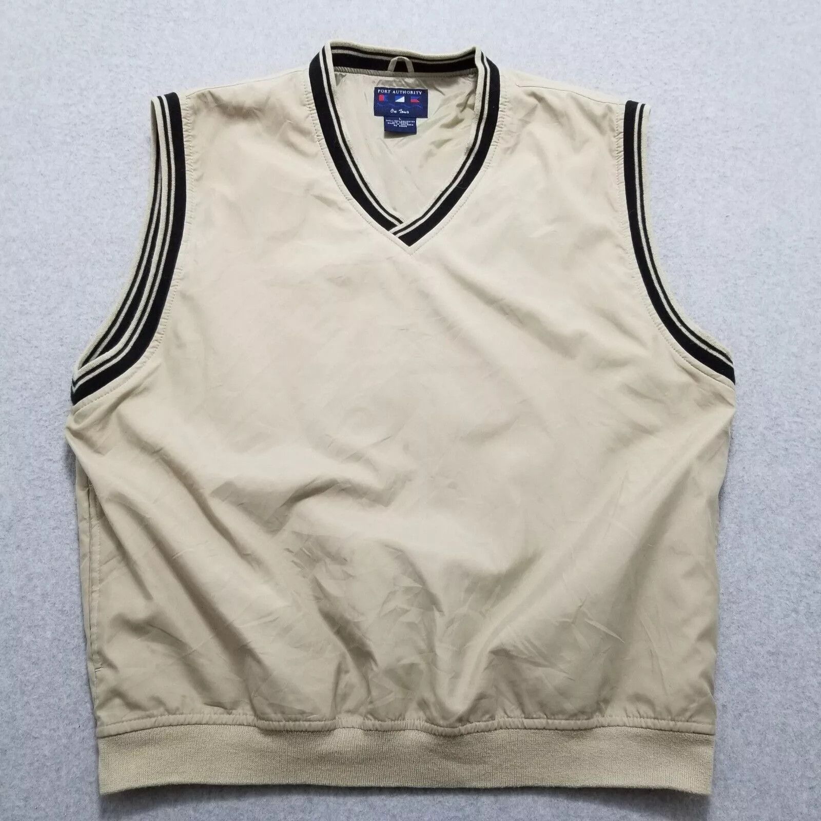 Port Authority Port Authority Vest Mens Large V Neck Pockets Windbreaker Size US L / EU 52-54 / 3 - 1 Thumbnail