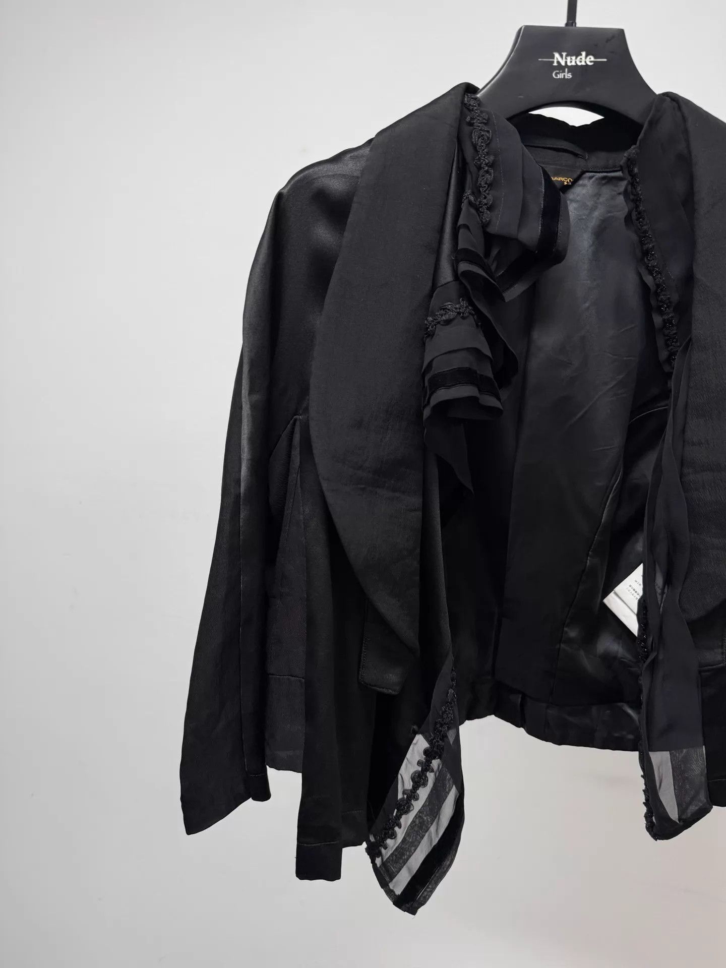 Comme des Garcons M COMME des GARÇONS 2005AW Black Color Block Jacket Size M / US 6-8 / IT 42-44 - 2 Thumbnail