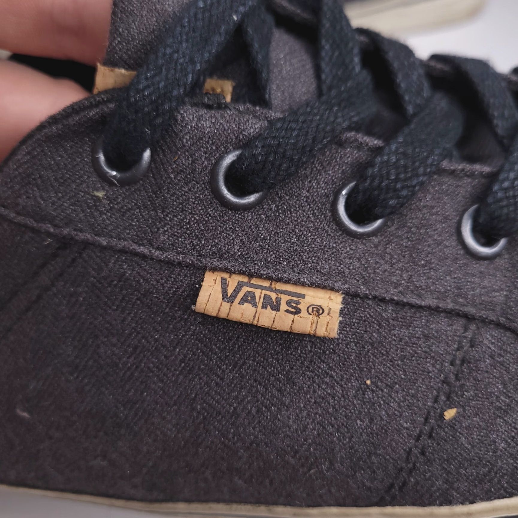 Vans Vans Shoes Mens 11.5 Gray Low Top Classic Skate Bamboo Size US L / EU 52-54 / 3 - 2 Thumbnail