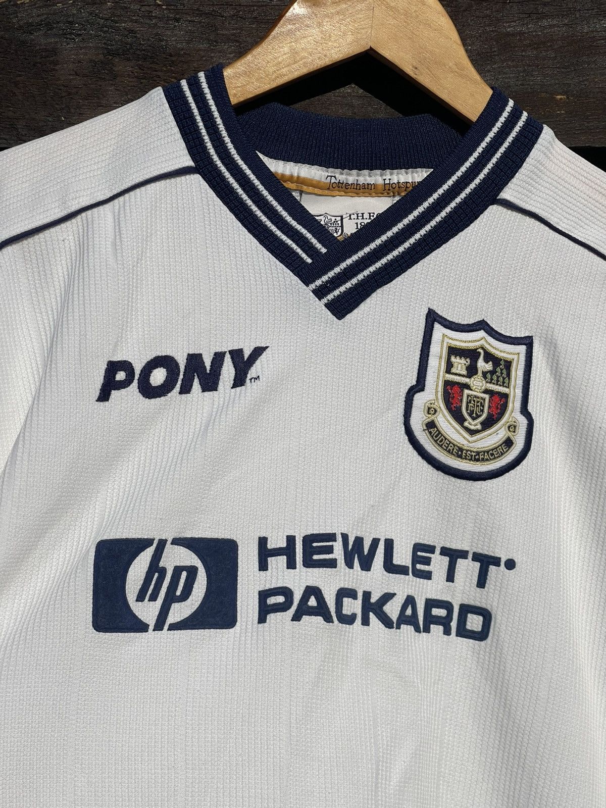PONY 90’s Pony Tottenham Vintage soccer jersey Size US S / EU 44-46 / 1 - 5 Thumbnail