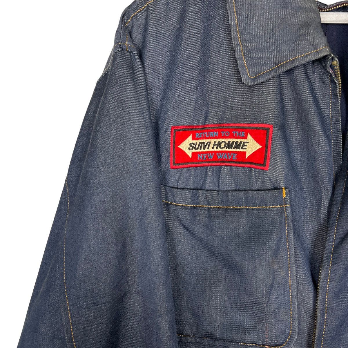 Vintage 🔥 SUIVI HOMME PATCHES BLOUSON JACKET Size US M / EU 48-50 / 2 - 15 Thumbnail