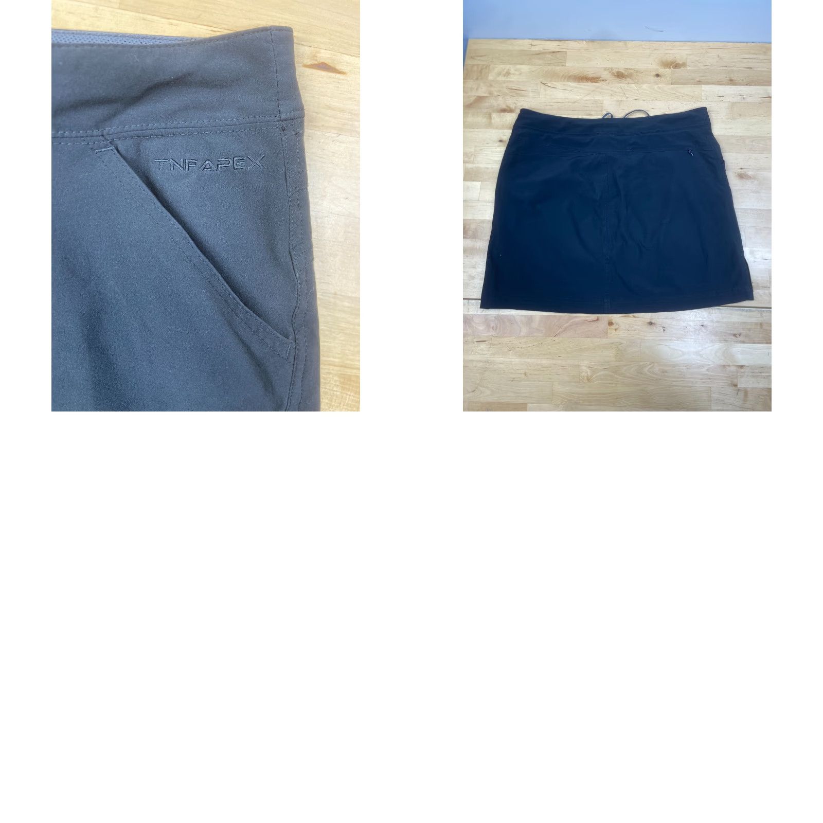 The North Face VINTAGE The North Face Skirt Skort Womens 10 Black Outdoor Hiking Camping 9153 Womens Size 32" / US 10 / IT 46 - 8 Thumbnail