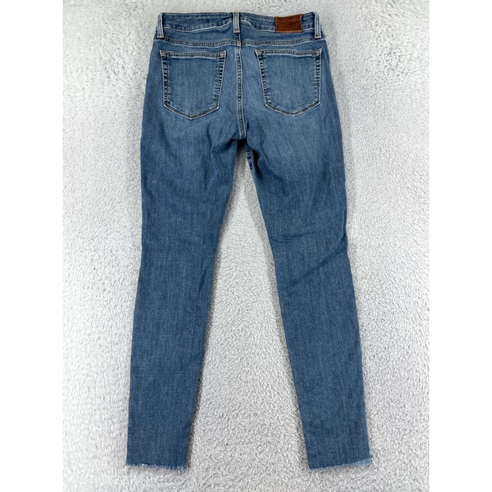 Lucky Brand Lucky Brand Womens Jeans Skinny Fit Low Rise Blue Denim 4 90s Designer Cotton Blend Size 27" / US 4 / IT 40 - 2 Thumbnail