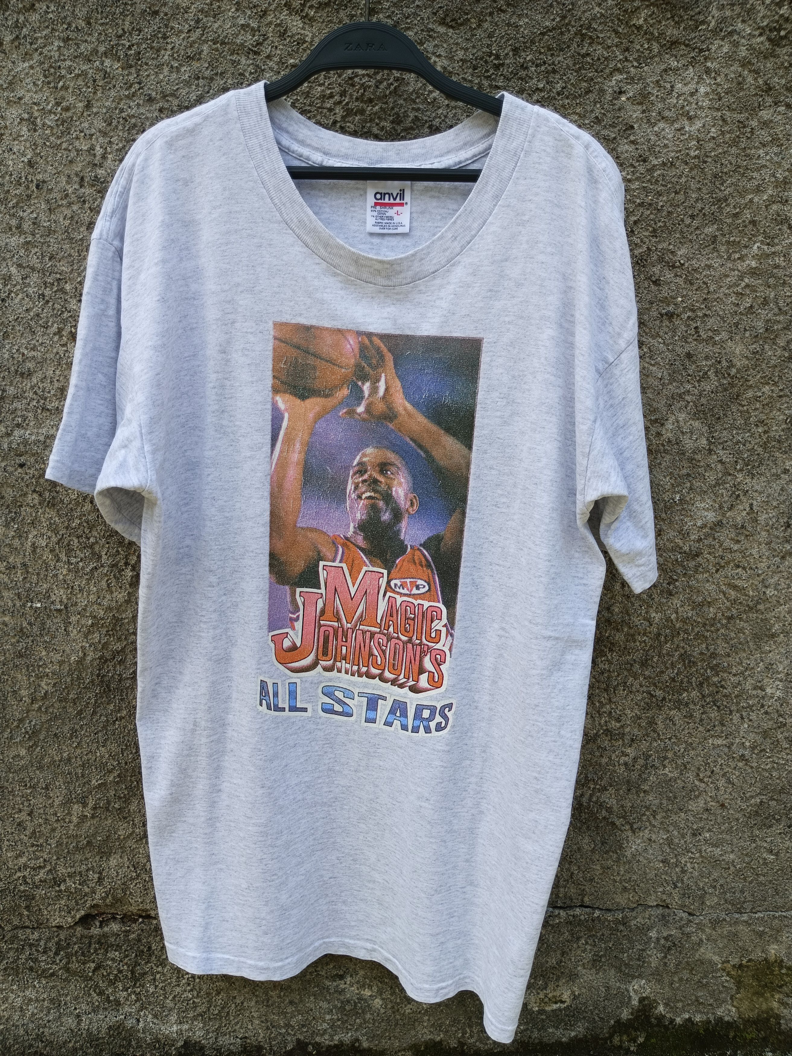 Vintage vintage nba magic jhonsons Size US L / EU 52-54 / 3 - 1 Thumbnail