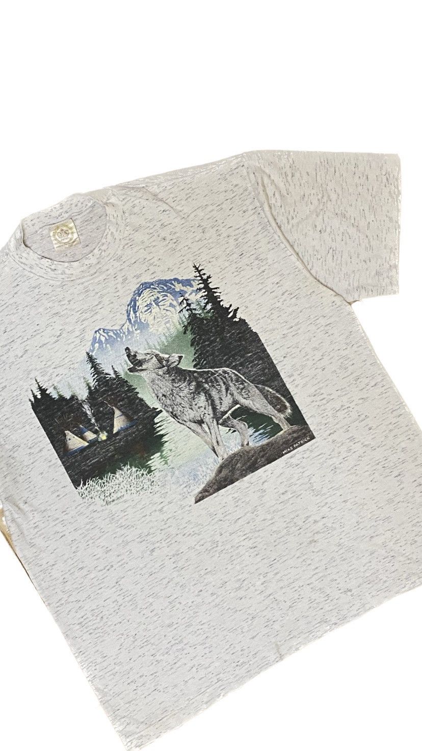 Vintage Wolf mike patrick sportwear jr designer Size US XL / EU 56 / 4 - 4 Thumbnail
