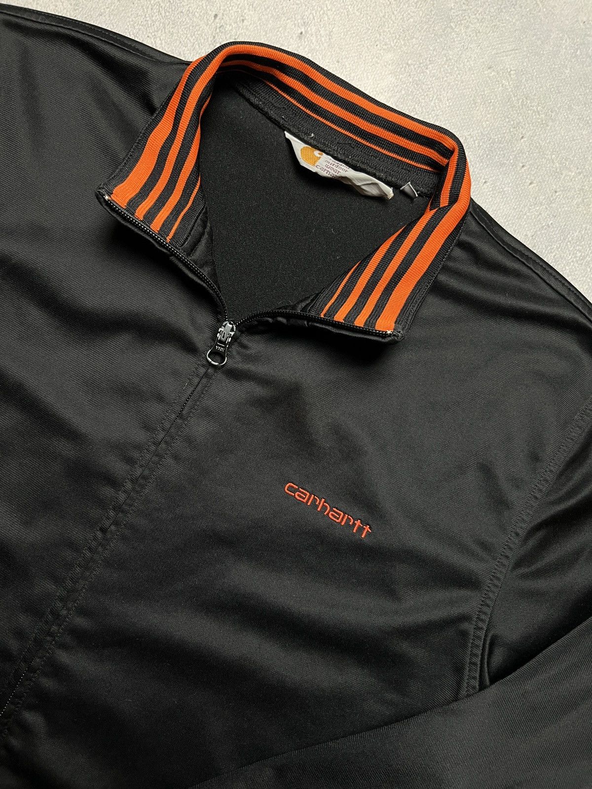 Carhartt Vintage faded Carhartt Zip-Up Sweatshirt Zipper Olympic Jack Size US M / EU 48-50 / 2 - 1 Thumbnail