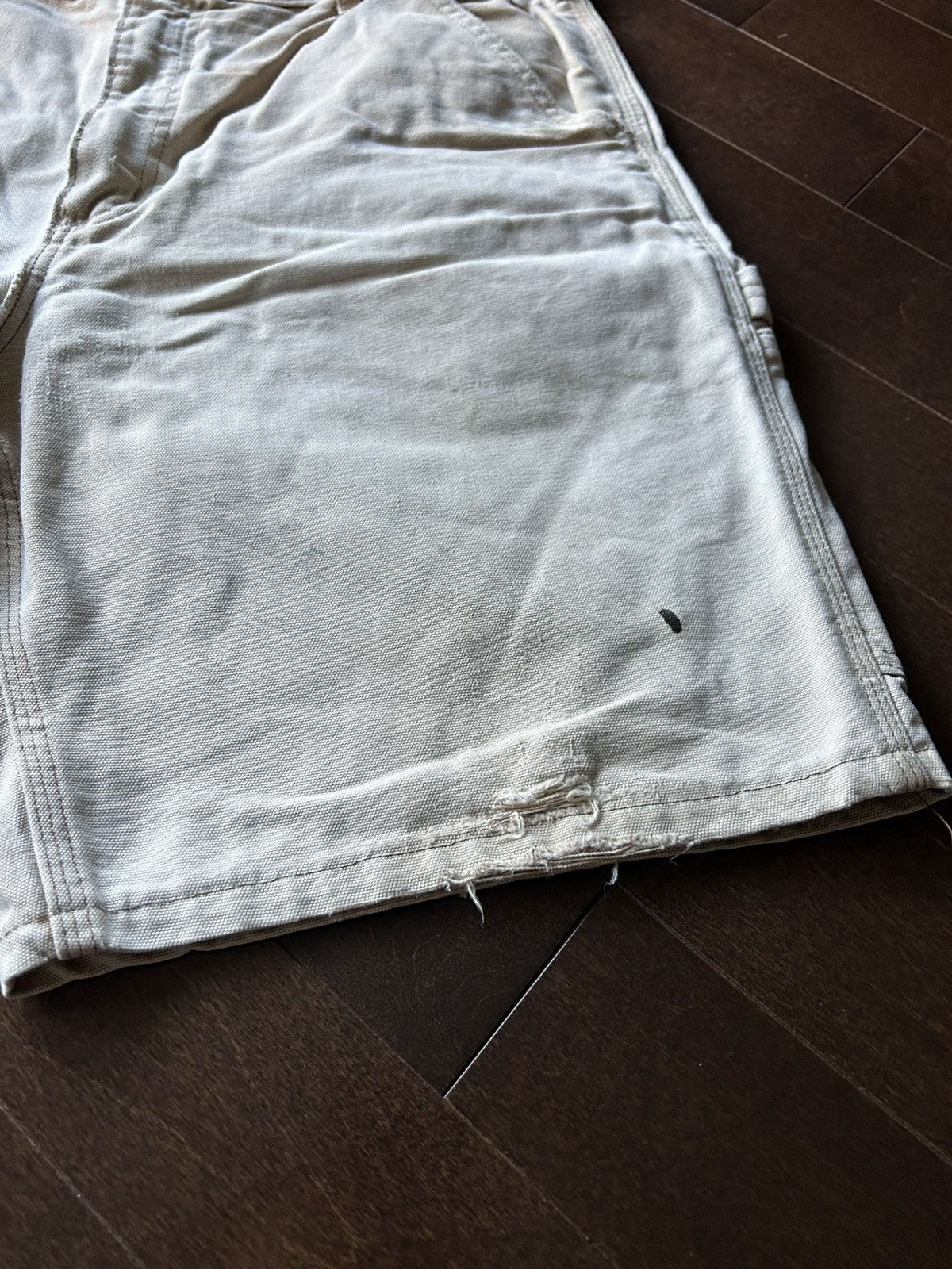 Carhartt Carhartt Vintage Distressed Carpenter Workwear Shorts Size US 34 / EU 50 - 5 Thumbnail