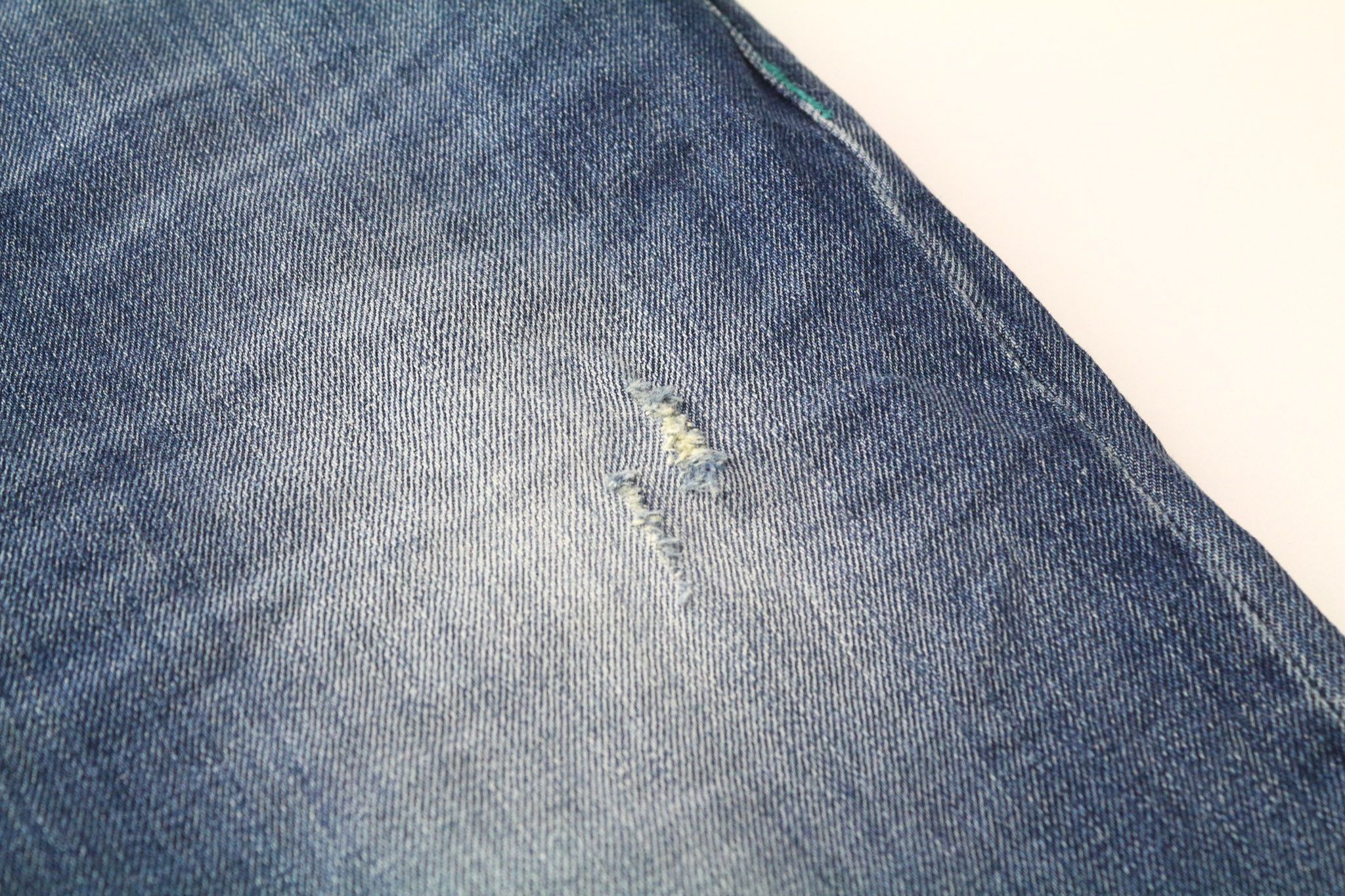 Takeshy Kurosawa TK75 W30 Blue Slim Stretch Distress Jeans 76026 Size US 30 / EU 46 - 8 Thumbnail