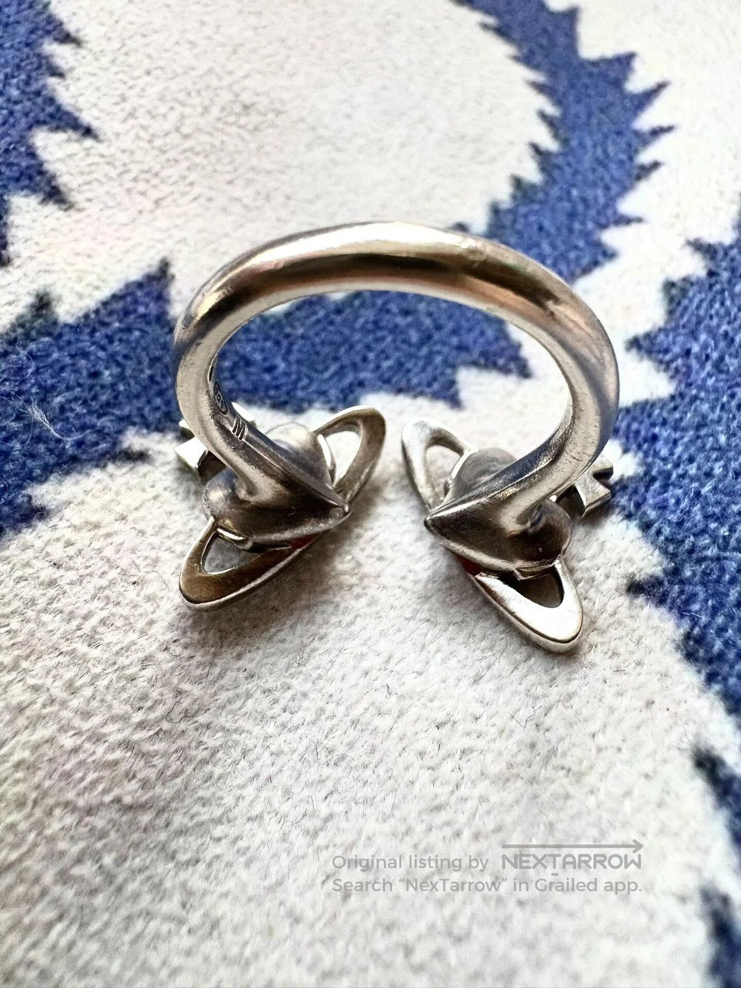 Vivienne Westwood vivienne westwood red heart ring. Size ONE SIZE - 4 Thumbnail