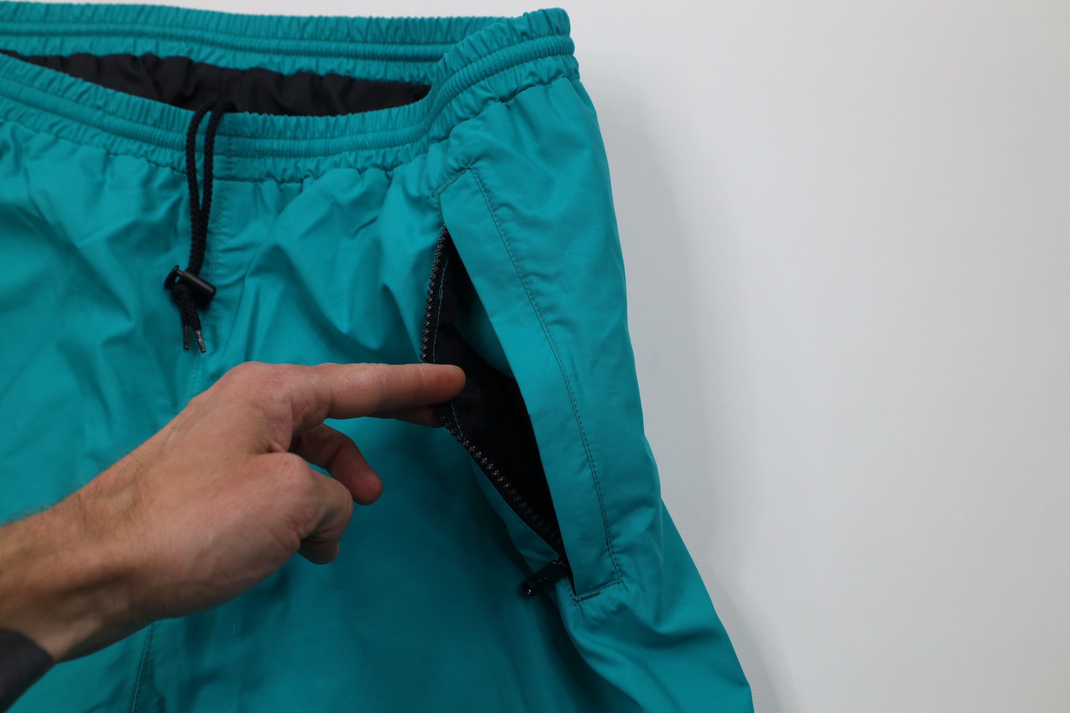 Eddie Bauer Vintage 90s Eddie Bauer Windbreaker Joggers Pants Teal Size US 32 / EU 48 - 8 Thumbnail