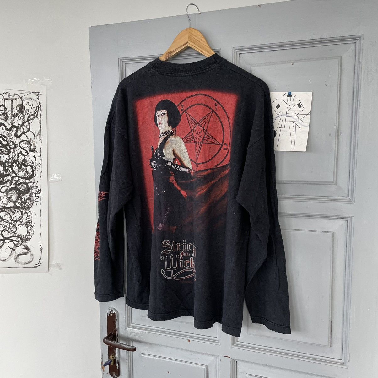 Band Tees Vintage 1999 Cradle Of Filth Vamperotica Longsleeve shirt Size US XL / EU 56 / 4 - 6 Thumbnail