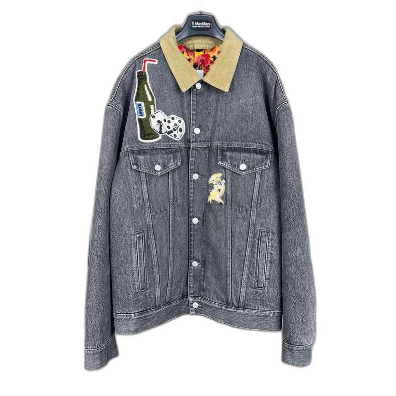 Gucci Gucci Vintage Logo Wash Denim Jacket-2506 Size XL / US 12-14 / IT 48-50 - 1 Thumbnail