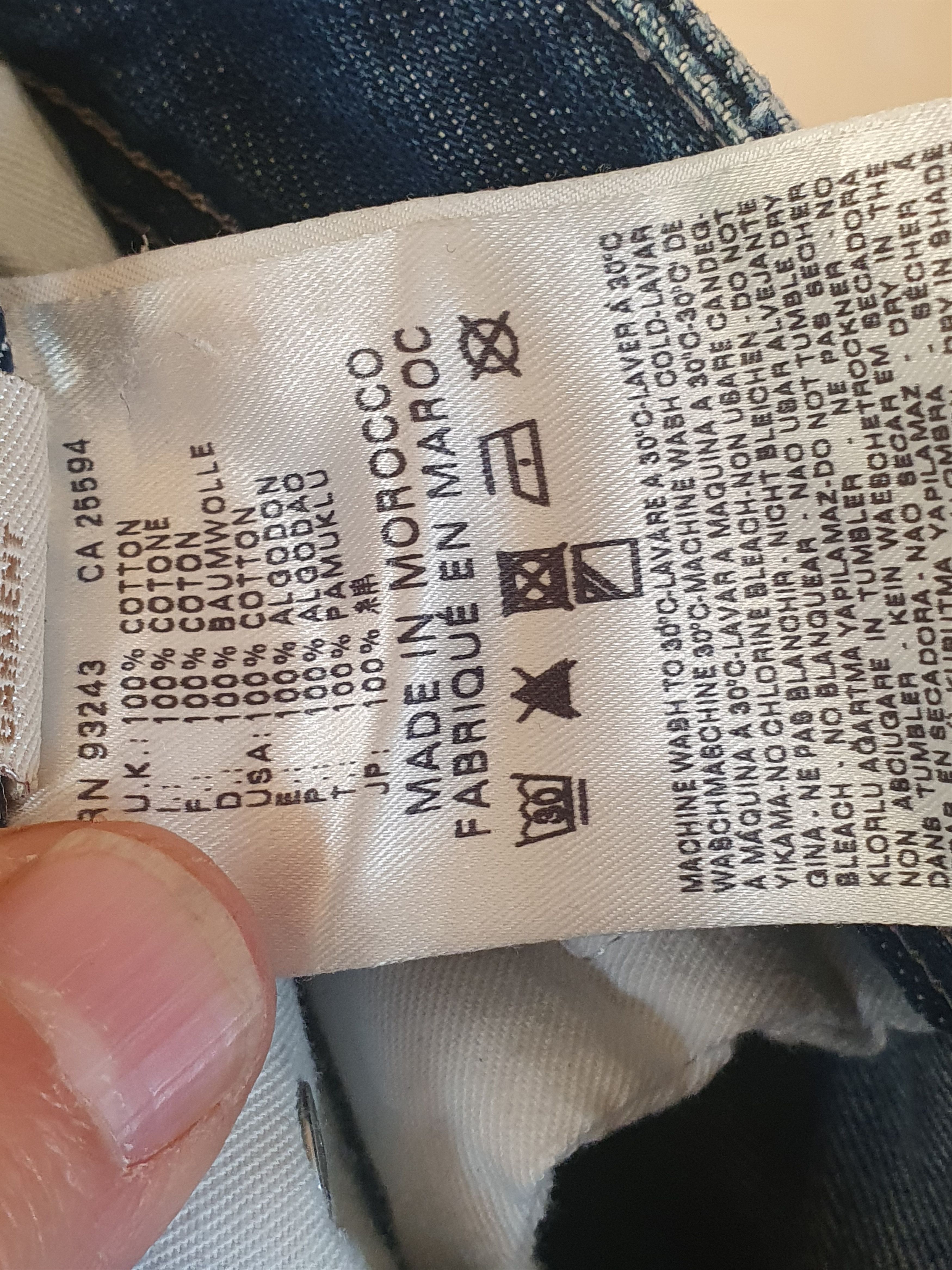 Diesel Diesel Safado Jeans Wash 008XR sz 30x34 Size US 30 / EU 46 - 11 Thumbnail