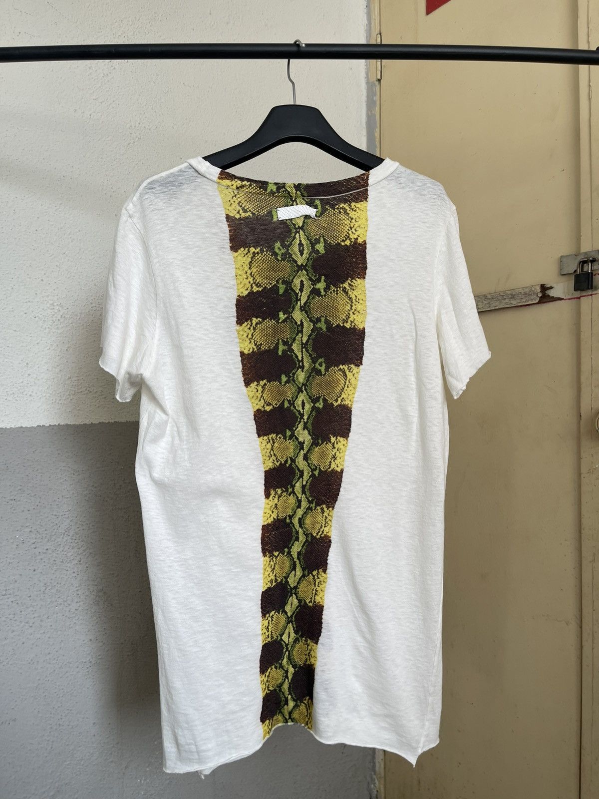 If Six Was Nine If Six Was Nine Habana Stripes Raw Hem Python T Shirt Size US M / EU 48-50 / 2 - 1 Thumbnail