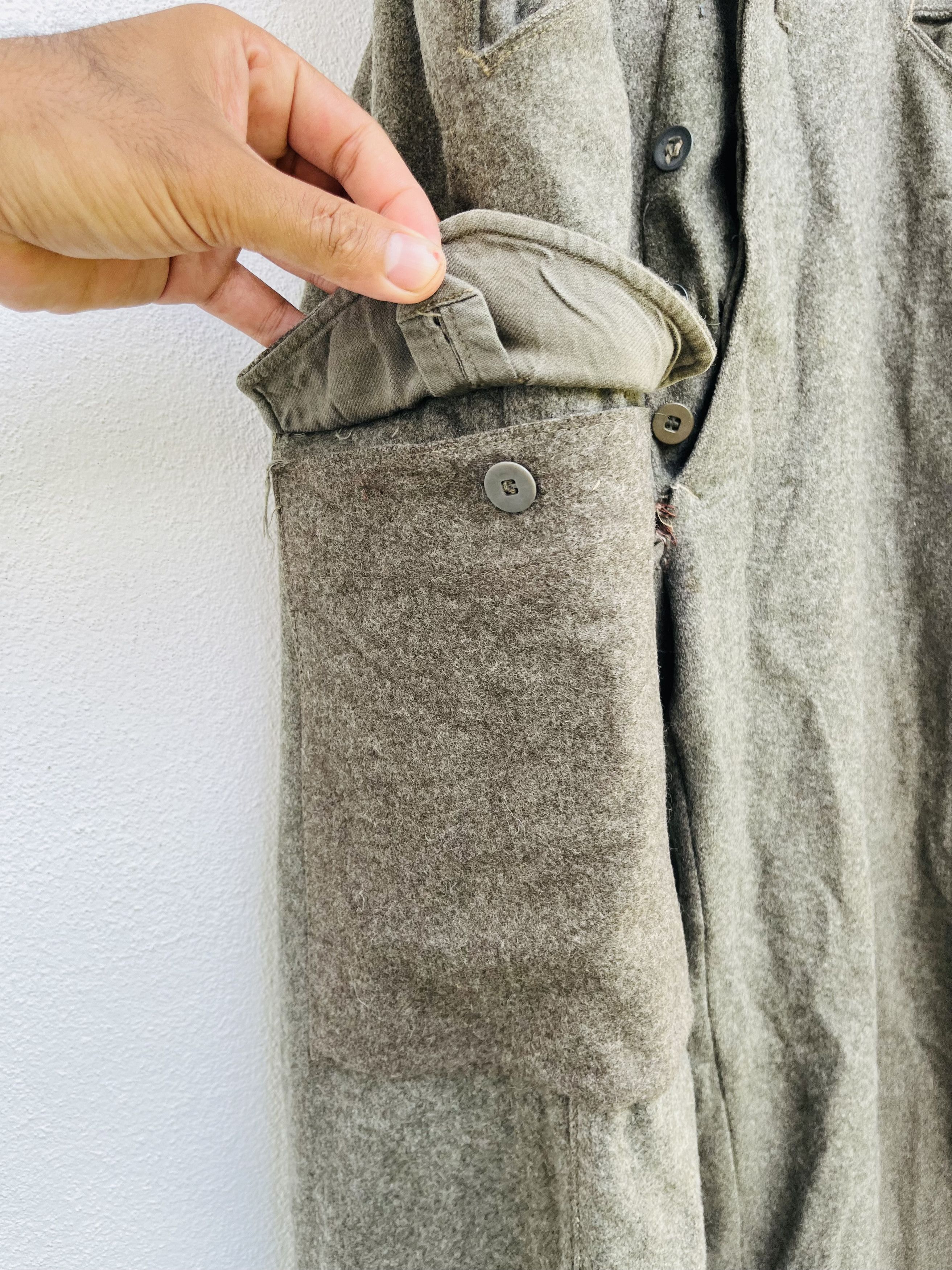 Vintage Vintage WW2 40s Swedish Military ACB Wool Pant Size US 30 / EU 46 - 9 Thumbnail