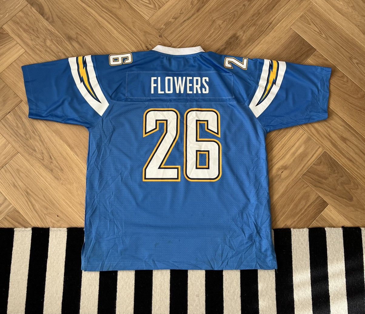 NFL Los Angeles chargers powder blue Jersey Flowers 26 Size US XL / EU 56 / 4 - 7 Thumbnail