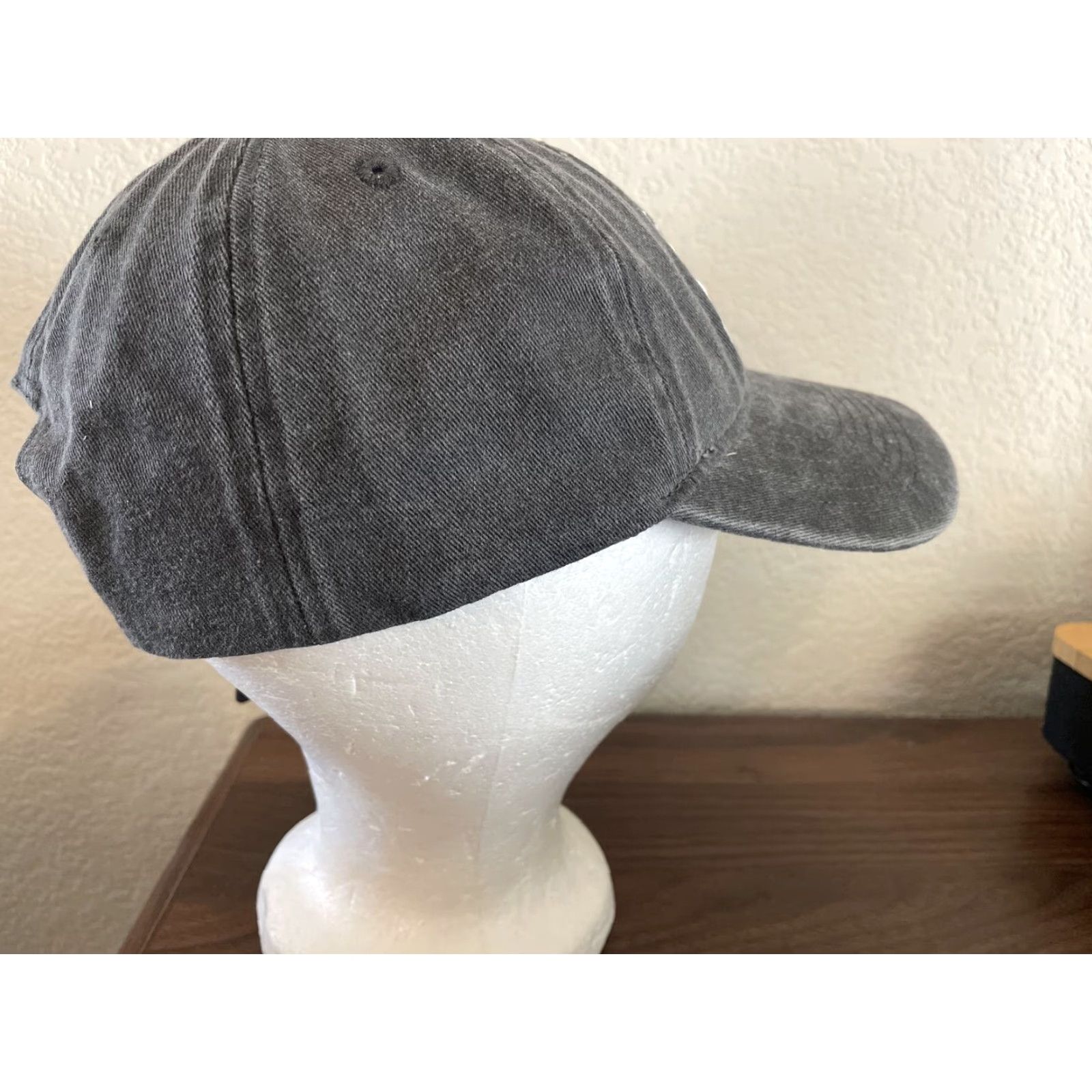 Vintage True Religion Buddha Snapback Baseball Hat Cap Gray Adjustable O/S Mens Size ONE SIZE - 6 Thumbnail