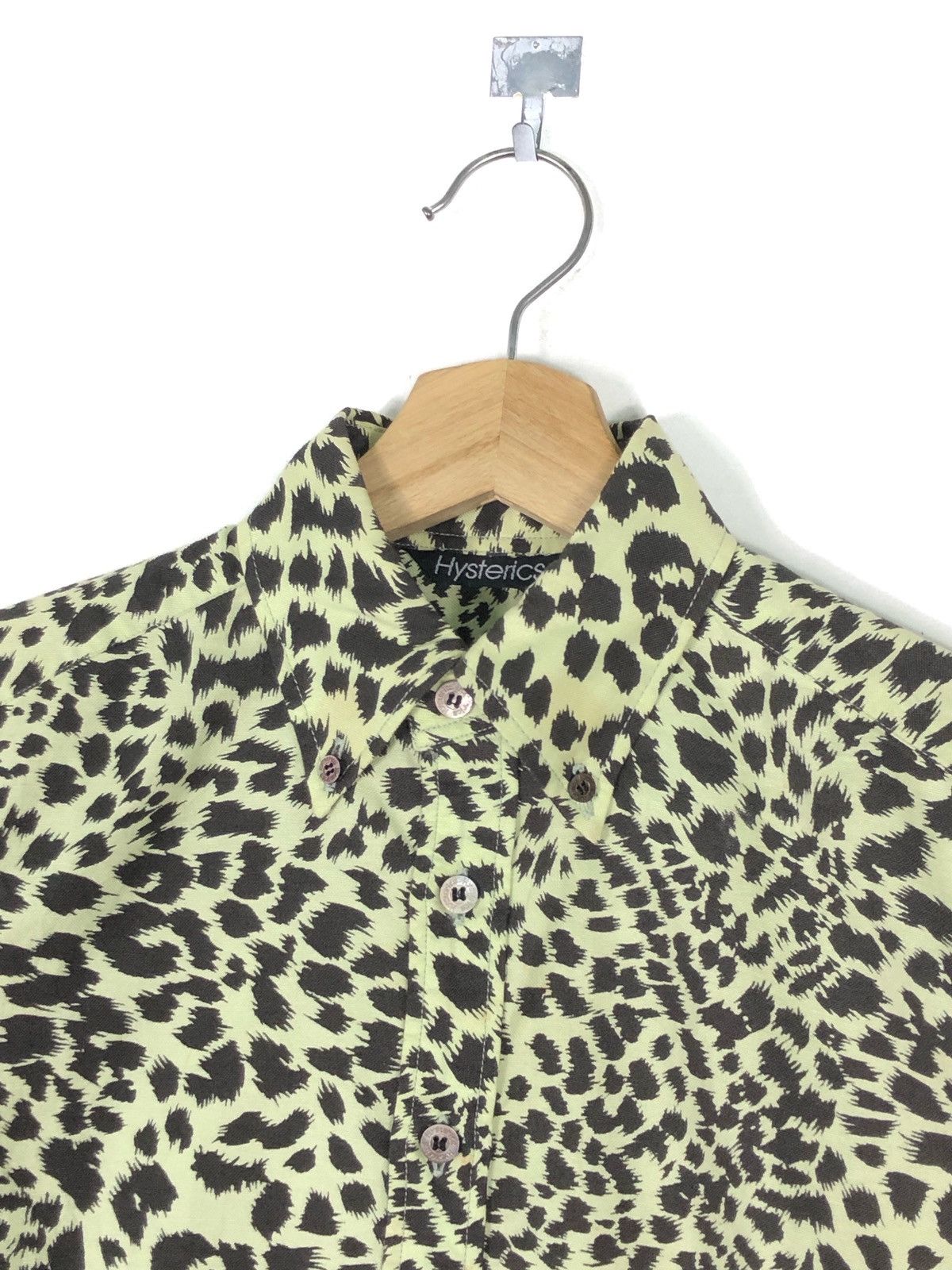 Hysteric Glamour RARE🔥VINTAGE HYSTERIC LEOPARD PRINT BUTTON UPS Size S / US 4 / IT 40 - 5 Thumbnail
