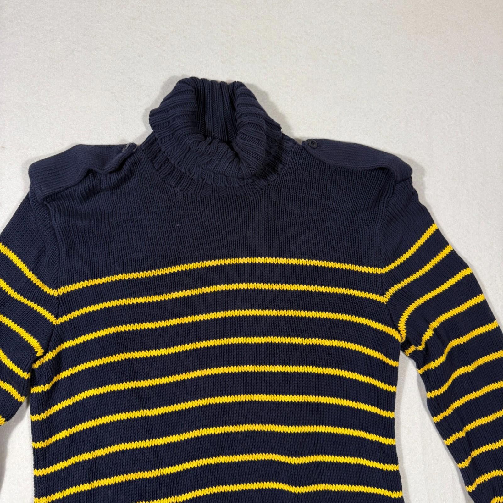 Polo Ralph Lauren Vintage 90s Polo Ralph LaurenEpaulets Sweater Size L Size US L / EU 52-54 / 3 - 4 Thumbnail