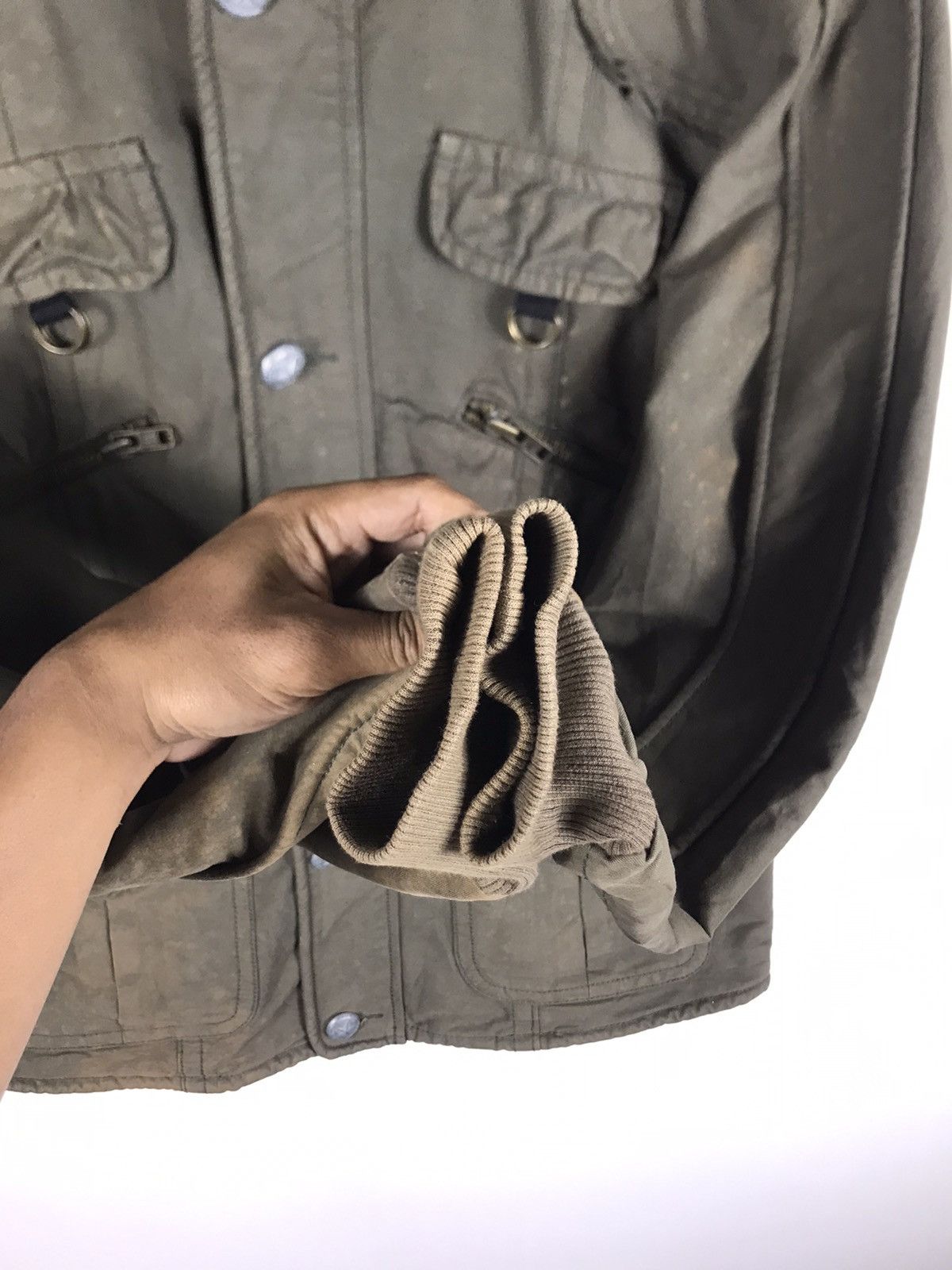 Japanese Brand ⚡️Vintage Tough JeanSmith Distressed Faded Workwear Jacket Size US M / EU 48-50 / 2 - 6 Thumbnail