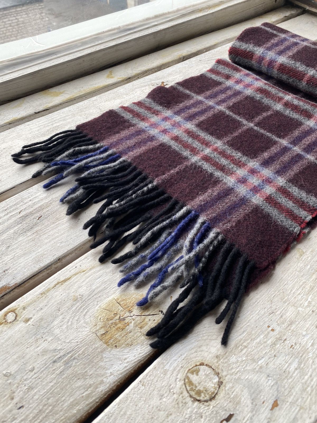 Burberry × Vintage Vintage 90s Burberry Scarf / Muffler / Neckwear Size ONE SIZE - 4 Thumbnail