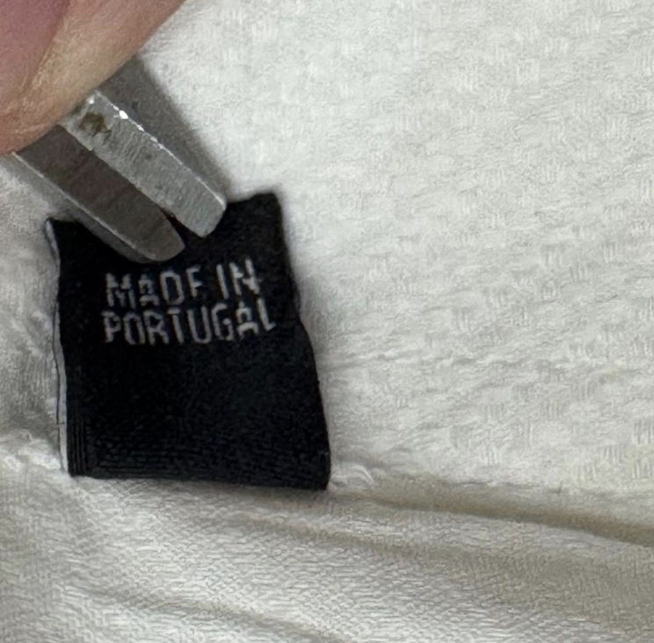 Other Hammer Made 46/18.5 White Jacquard Dress Shirt-LTD- Portugal Size US L / EU 52-54 / 3 - 3 Thumbnail