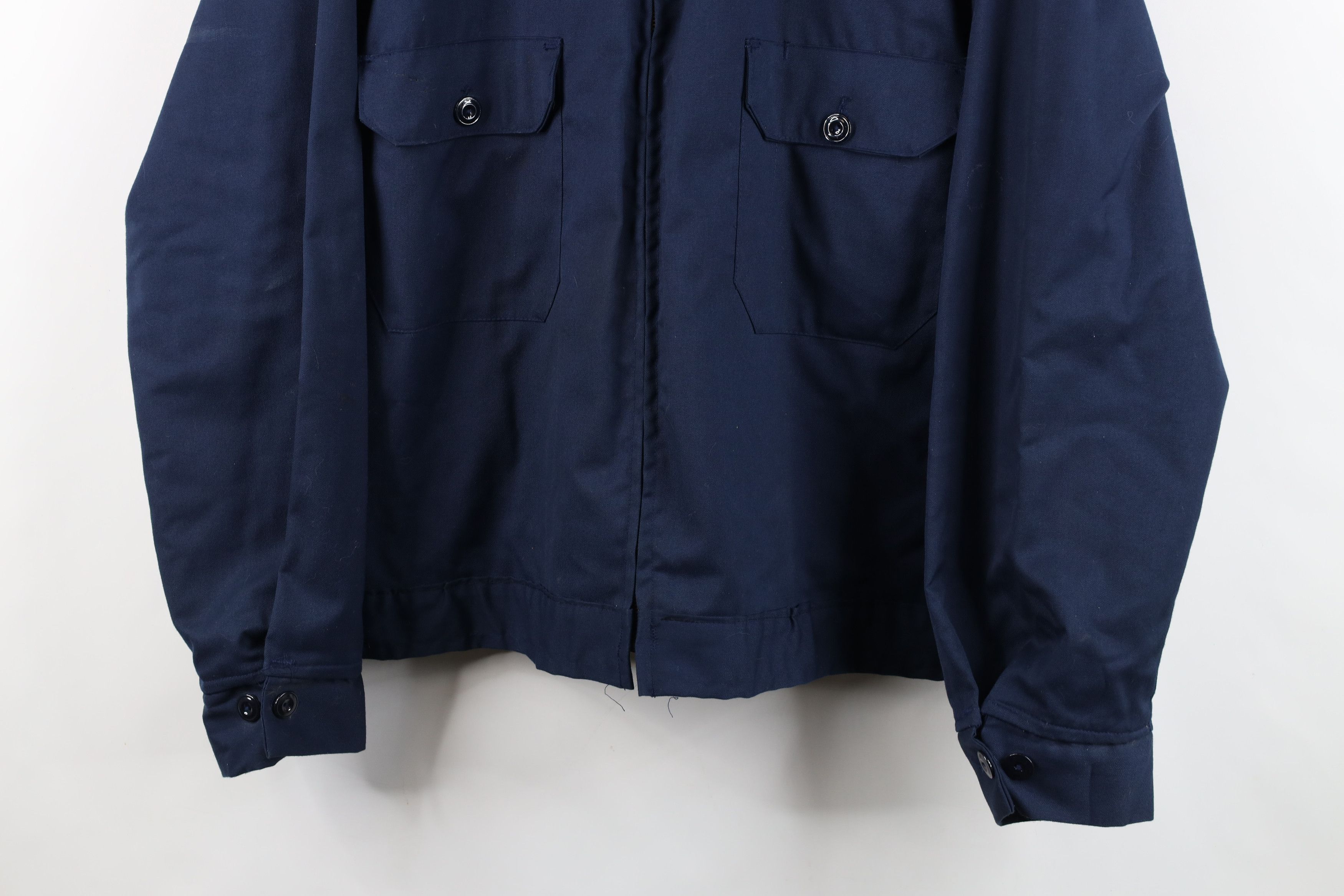 Vintage Vintage 60s 70s Streetwear Back Workwear Bomber Jacket USA Size US L / EU 52-54 / 3 - 3 Thumbnail