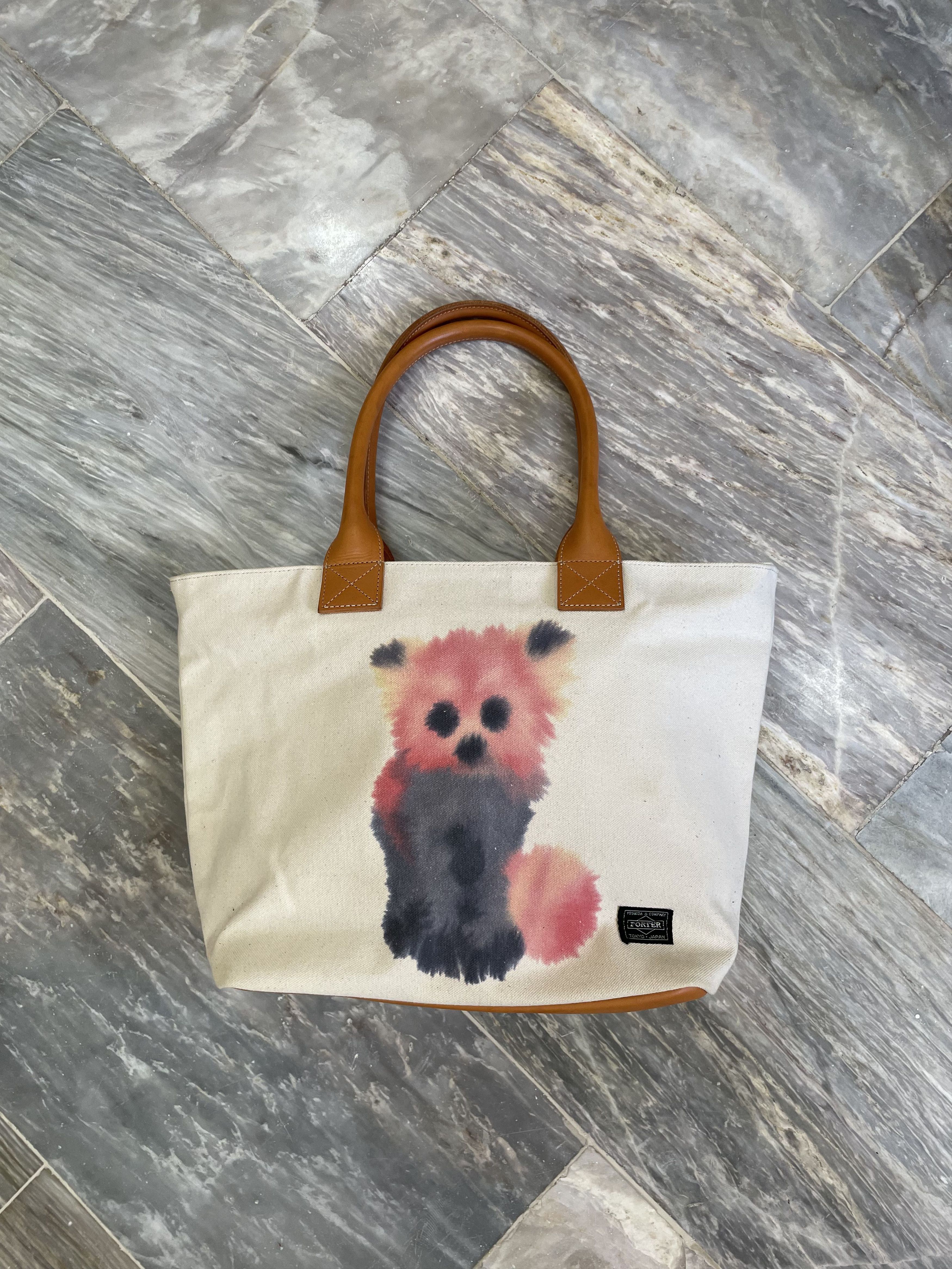 HEADPORTER ROP VAN MIERLO TOTE BAG - LESSER PANDA