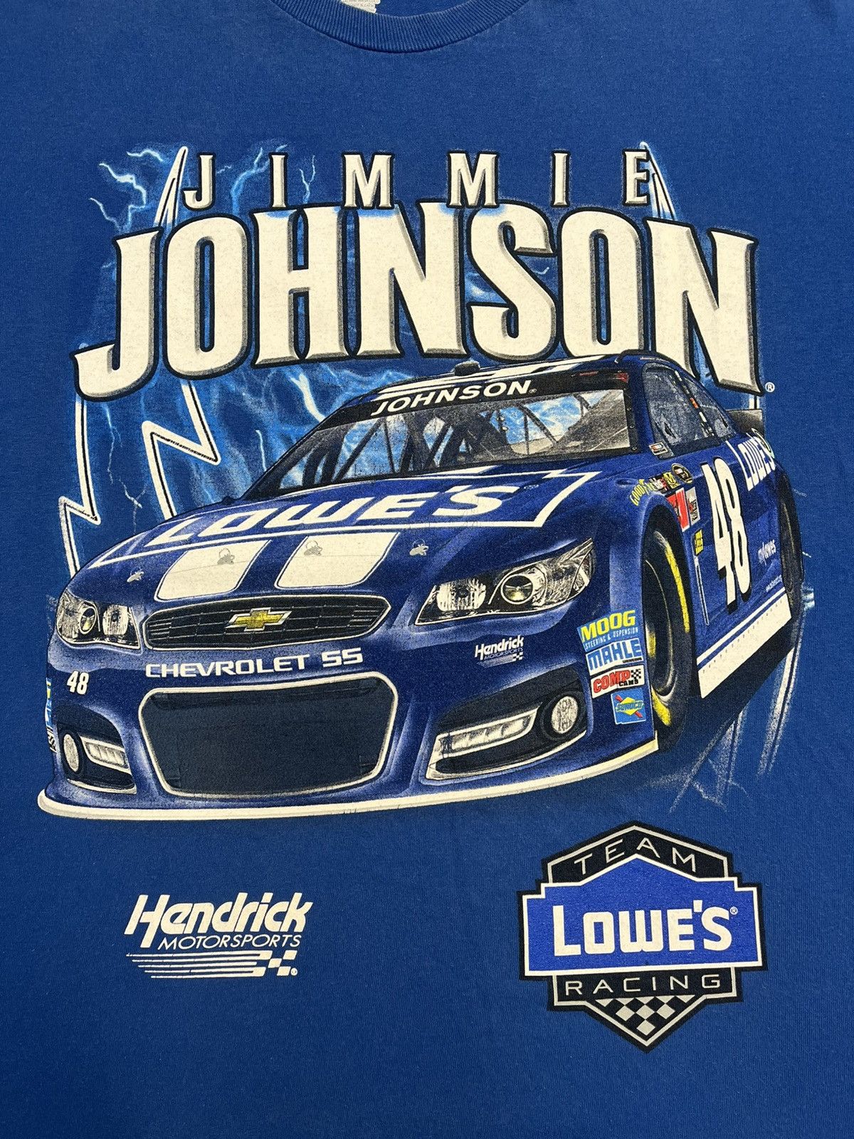 NASCAR NASCAR Jimmie Johnson Lowes Double Sided Graphic Shirt Y2K Size US XL / EU 56 / 4 - 2 Thumbnail