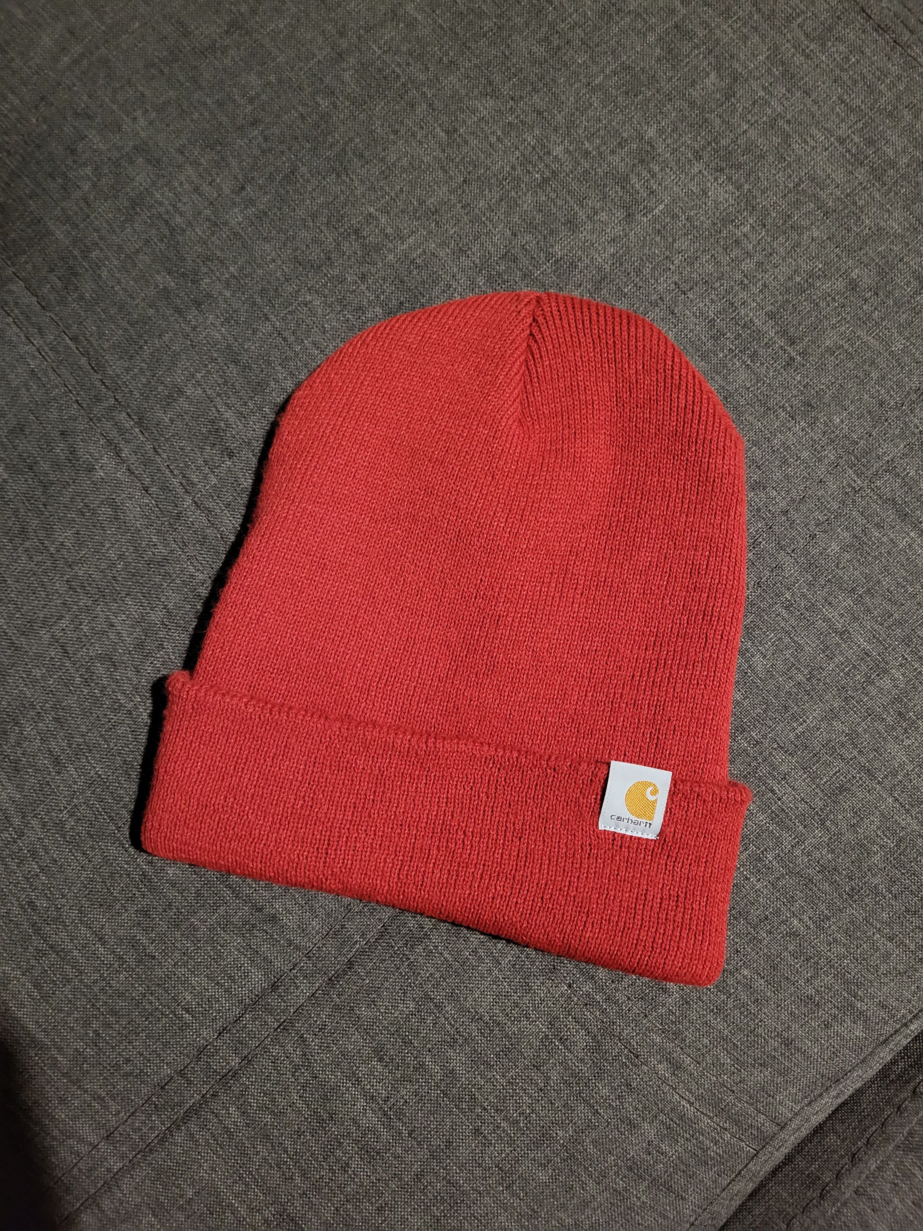 Carhartt Vintage CARHARTT beanie skull cap big Logo Size ONE SIZE - 3 Thumbnail