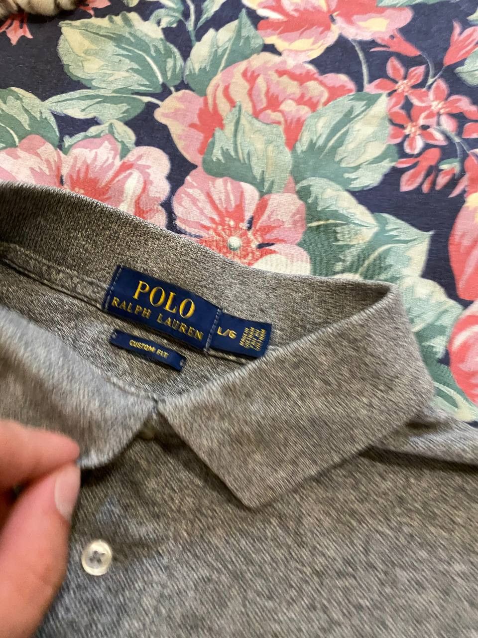 Polo Ralph Lauren Vintage Polo Ralph Lauren Custom Fit Polo Size L Size US L / EU 52-54 / 3 - 2 Thumbnail