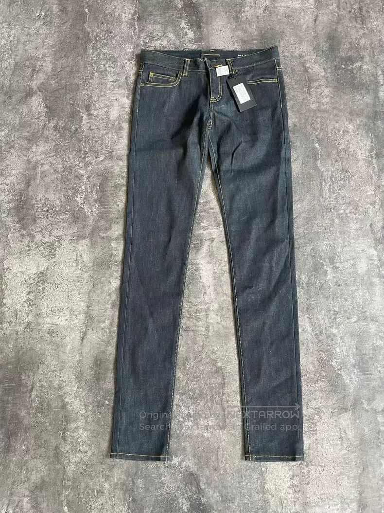 Saint Laurent Paris Saint Laurent Paris Indigo Raw Basic Denim Jeans i Size US 28 / EU 44 - 1 Thumbnail