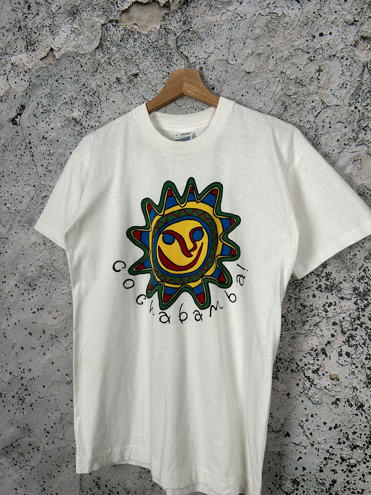Other Vintage Sun Graphic Tee Single Stitch 90s Hype Rare Size US S / EU 44-46 / 1 - 2 Thumbnail