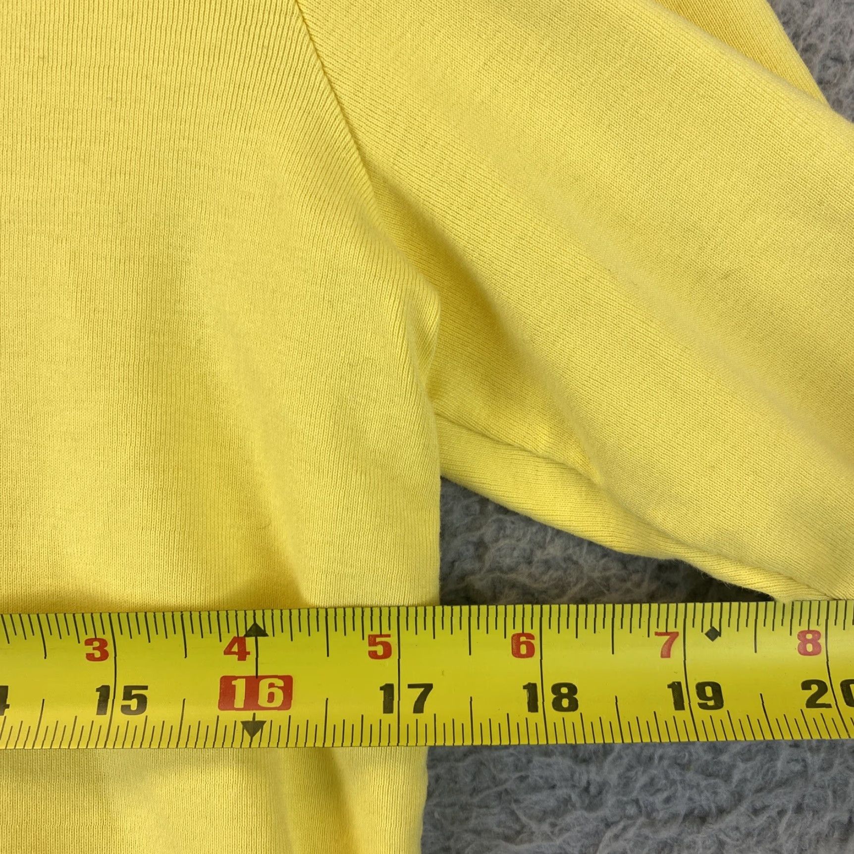Vintage LL BEAN Women XS Yellow 100% Cotton Long Sleeve Button-Down Shirt Size L / US 10 / IT 46 - 4 Thumbnail
