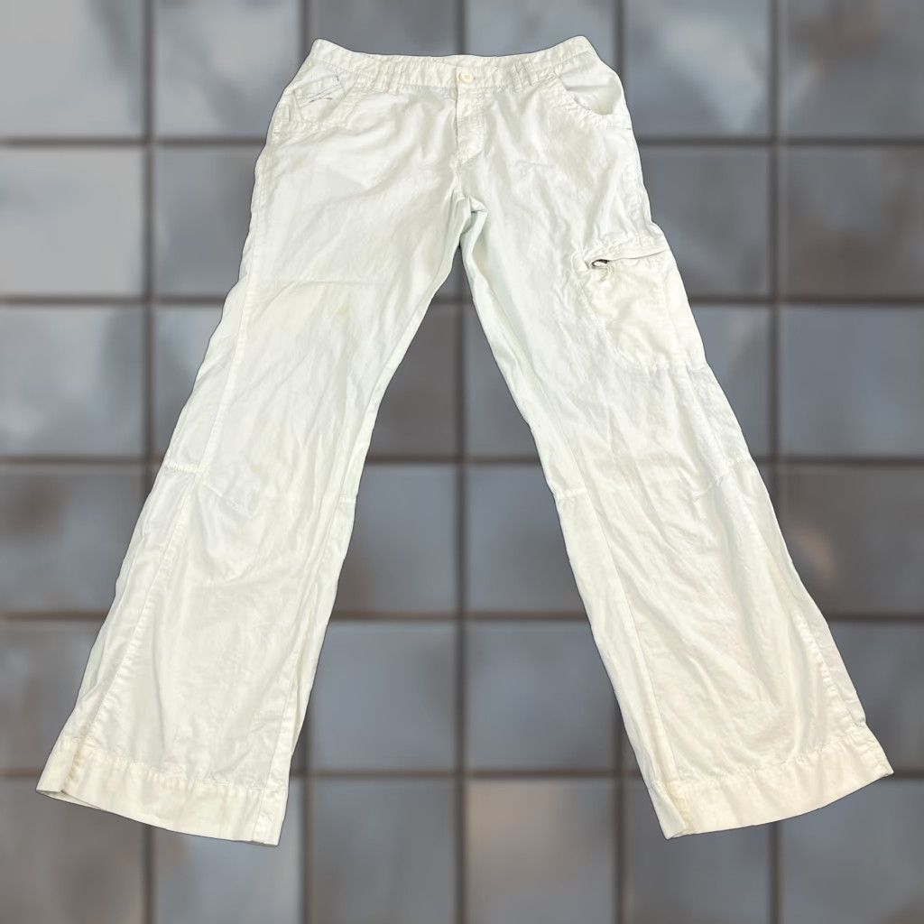 The North Face The North Face Womens Cargo Trousers Pants Relaxed Straight 30 30 UK 10 White Size 32" / US 10 / IT 46 - 1 Thumbnail