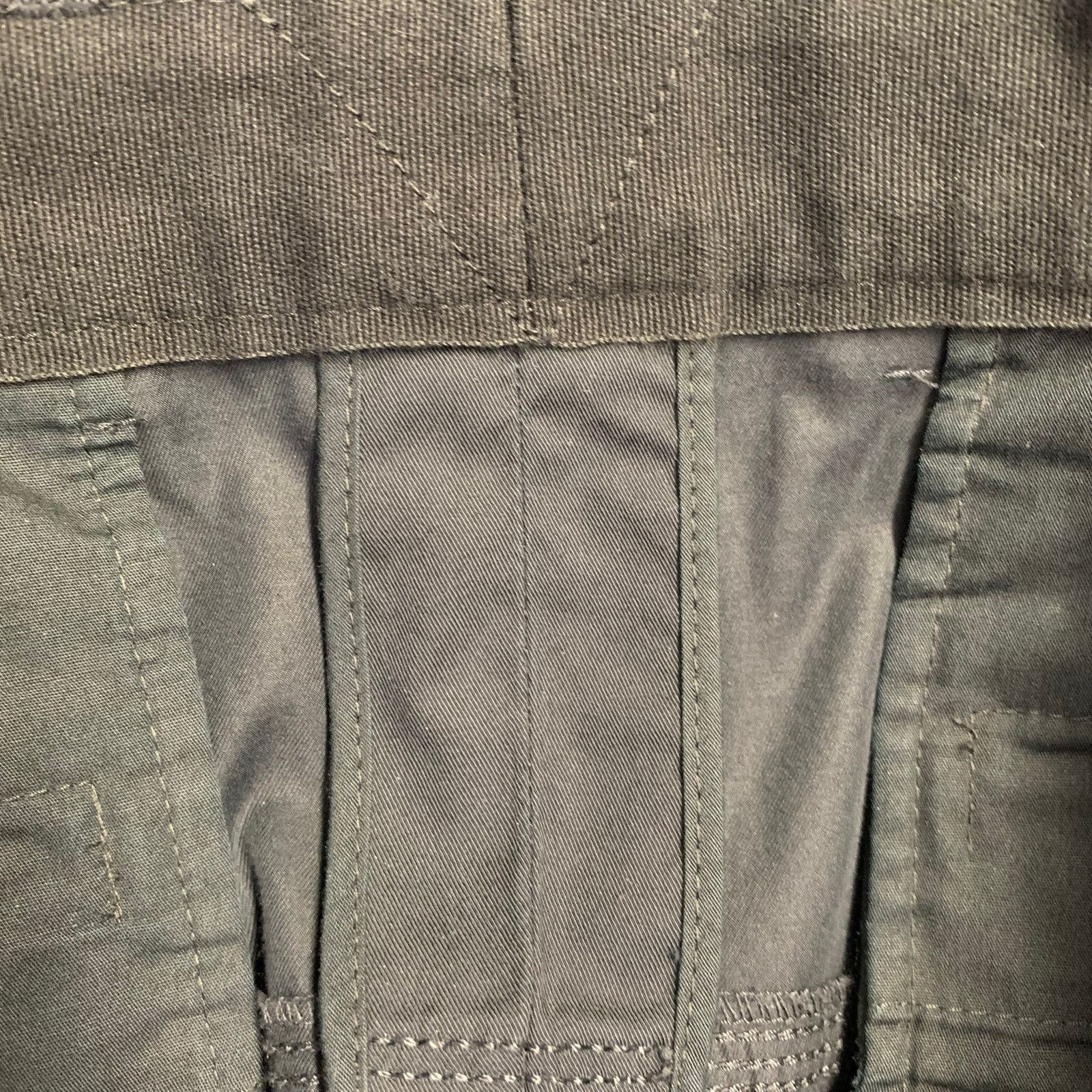 Lanvin Size 32 Navy Twill Cotton Tapered Ankle Zips Casual Pants Size US 32 / EU 48 - 7 Thumbnail