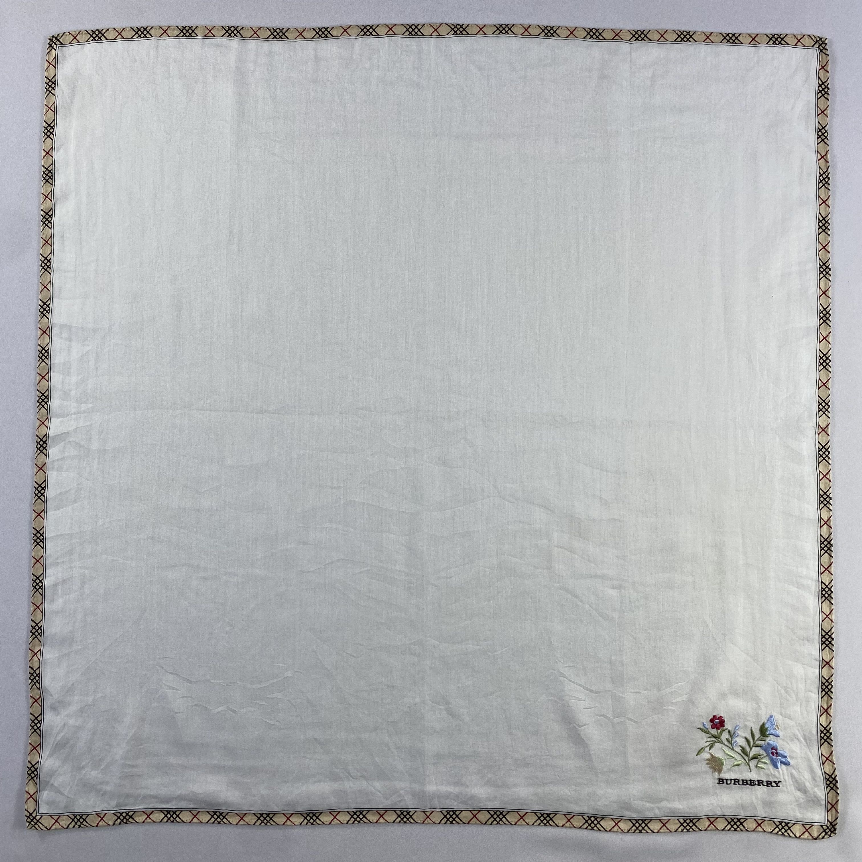 Burberry × Vintage Burberry Handkerchief / Neckerchief / Bandana-P1295 Size ONE SIZE - 1 Thumbnail