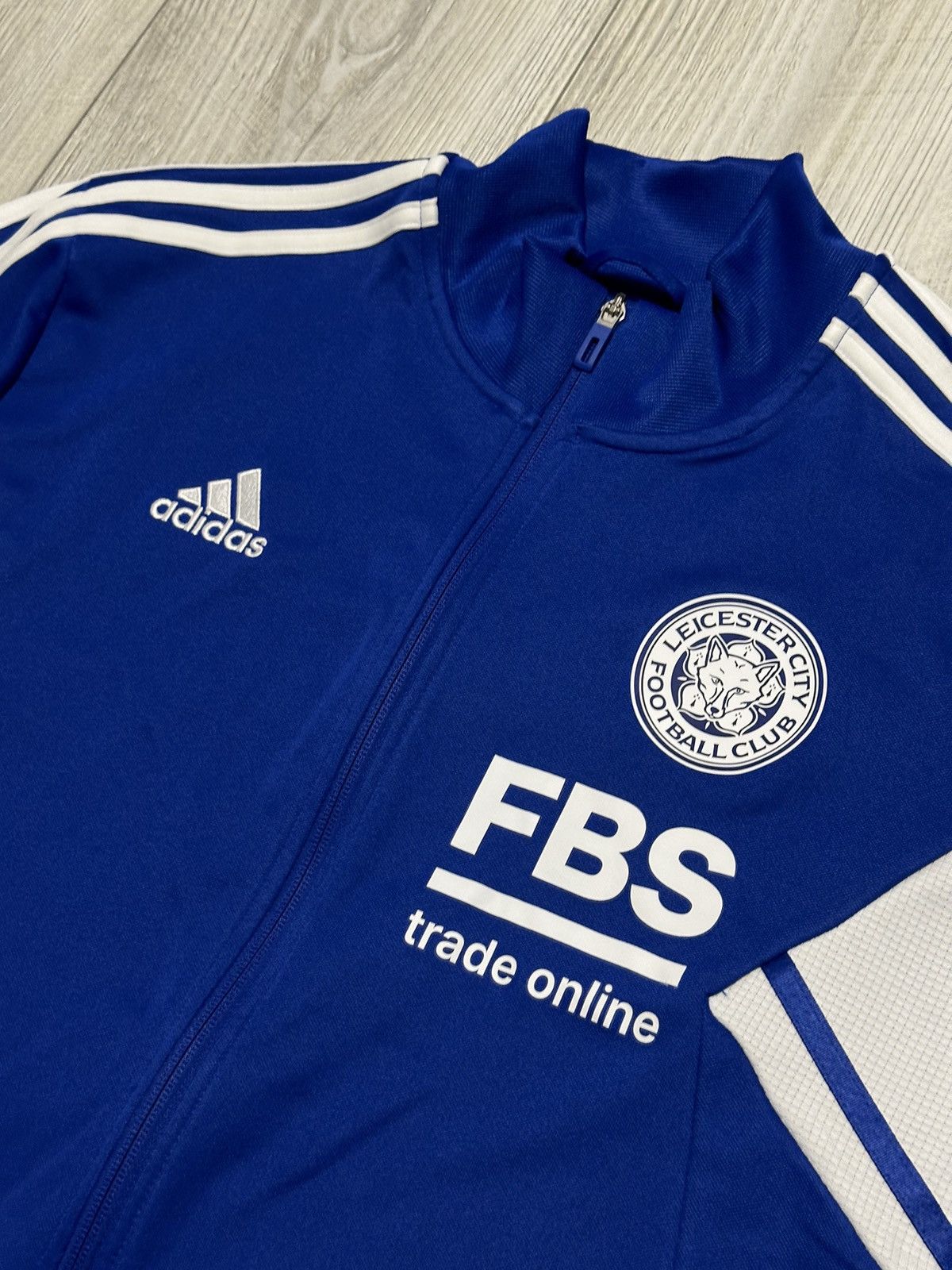 Adidas ADIDAS LEICESTER CITY FC 2022 LONGSLEEVE JACKET Size US XL / EU 56 / 4 - 2 Thumbnail