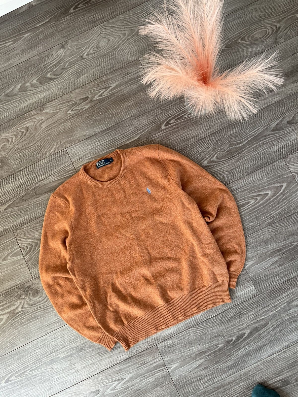 Polo Ralph Lauren ‼️Polo Ralph Lauren Luxury 100% Lambs Wool Sweater‼️ Size US L / EU 52-54 / 3 - 7 Thumbnail