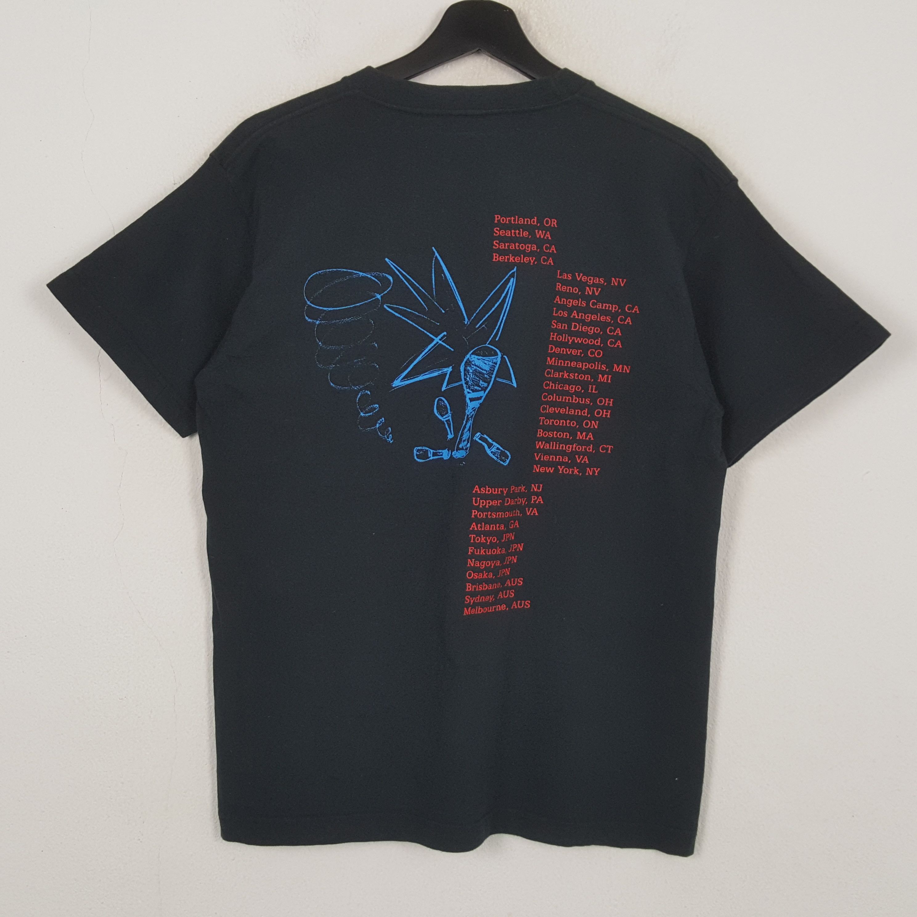 Vintage Elvis Costello Tour Vintage Tshirt RR24 Size US M / EU 48-50 / 2 - 3 Thumbnail