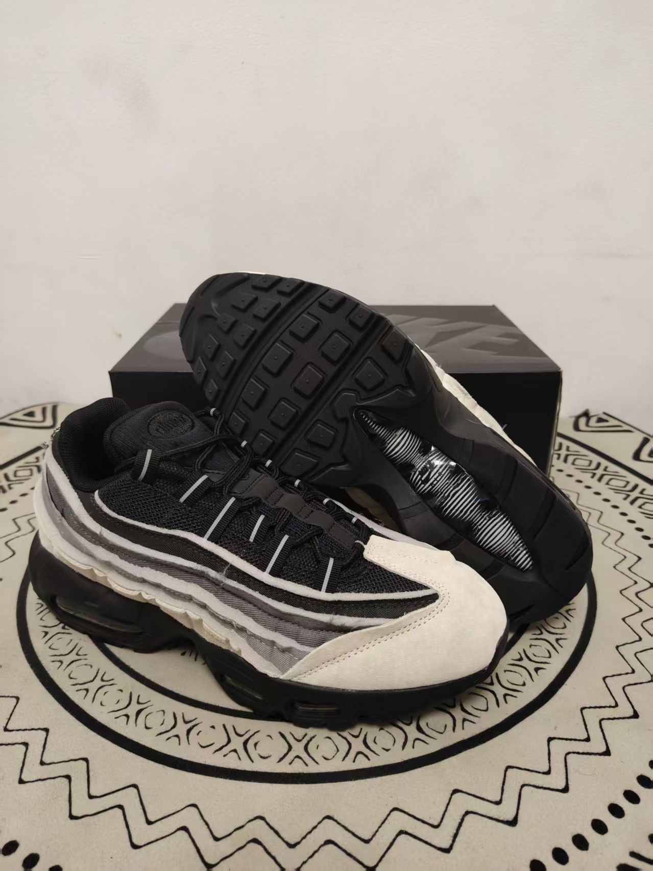 Nike Air Max 95 Comme des Garcons Black Grey Men US