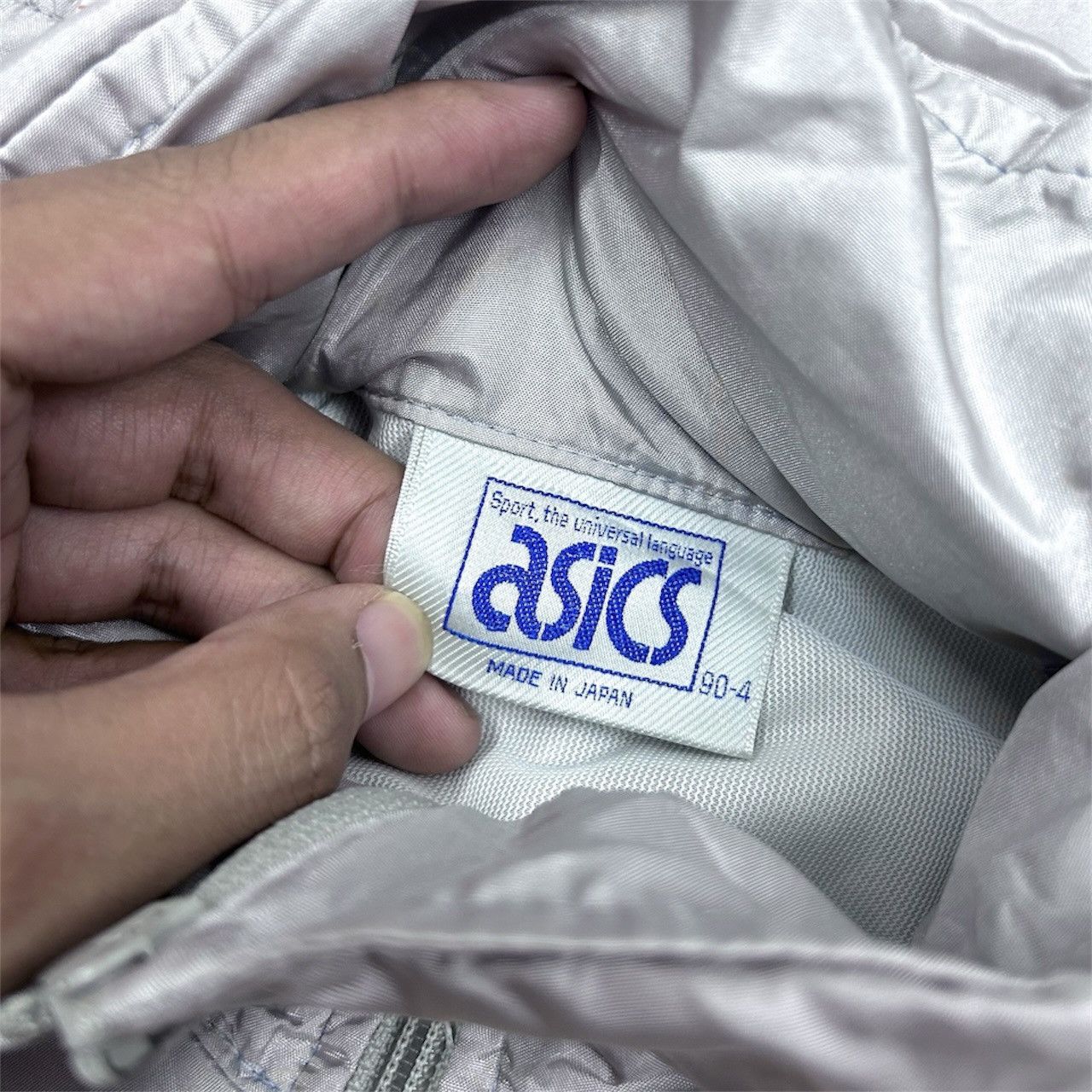 Asics Vintage 90s Asics Hooded Windbreaker Jacket Size US M / EU 48-50 / 2 - 5 Thumbnail