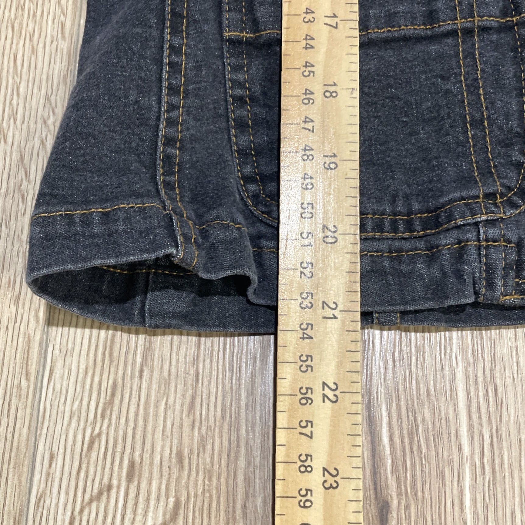 Vintage VINTAGE Duck Head Women’s Denim Jacket Casual Outerwear Fall Winter Spring Black Medium Size 32" / US 10 / IT 46 - 4 Thumbnail