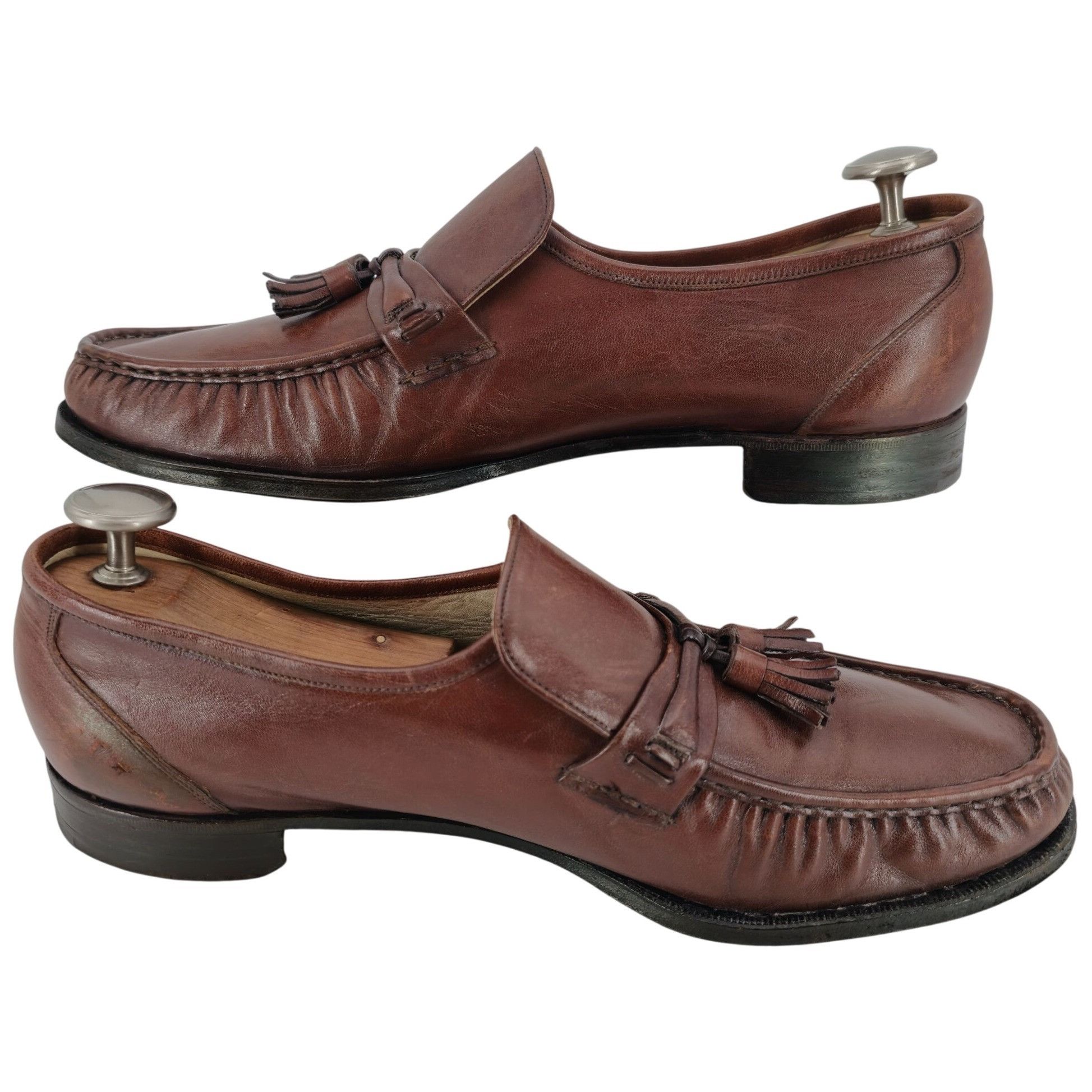 Florsheim Florsheim Royal Imperial Mens 13C Brown Leather Dress Shoes Size US 13 / EU 46 - 6 Thumbnail