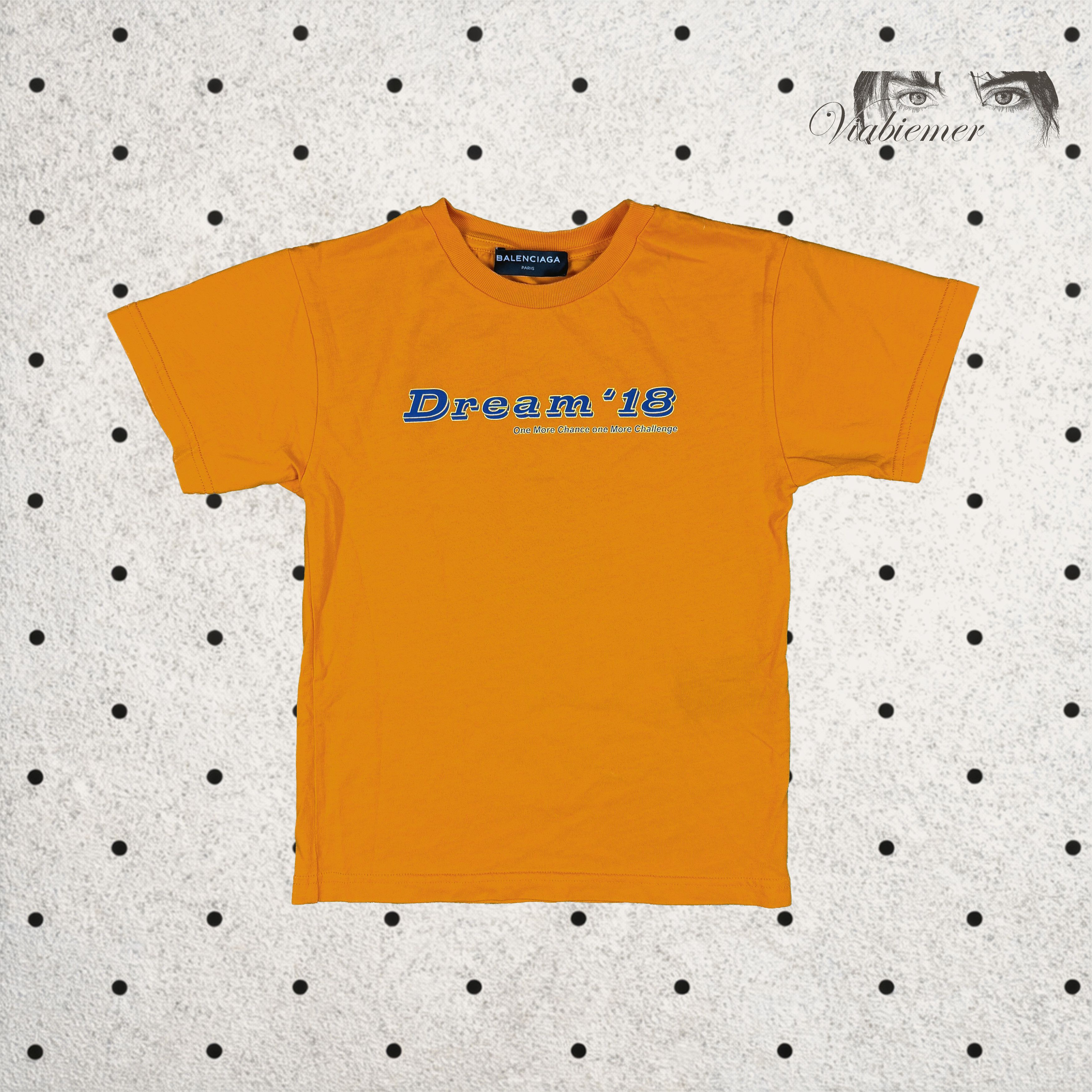 Balenciaga Balenciaga “Dream ’18” Graphic Babytee Size XXS / US 00 / IT 34 - 1 Thumbnail