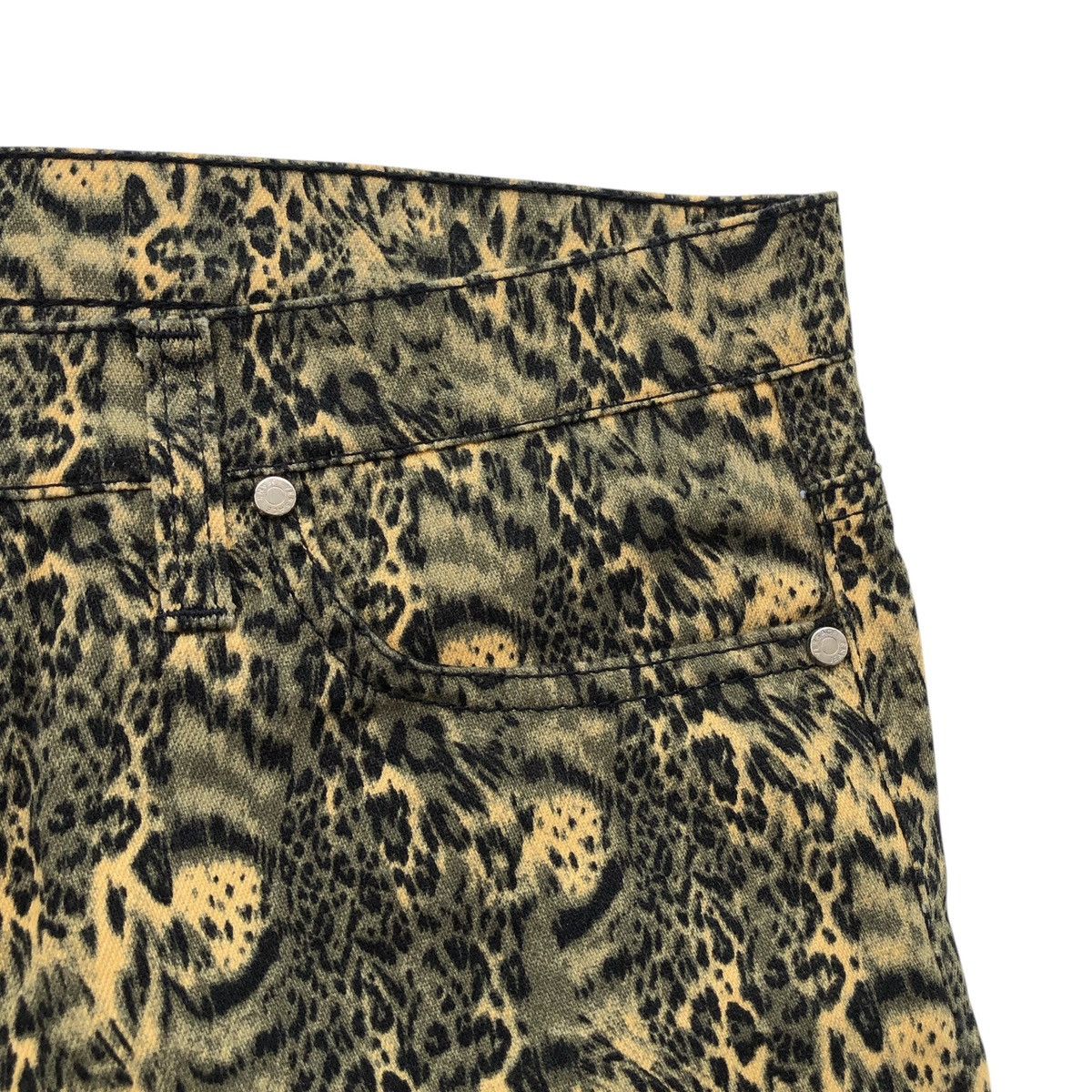 Versace Versace Jeans Couture Pants With An All-Over Leopard Print Size 30" / US 8 / IT 44 - 6 Thumbnail