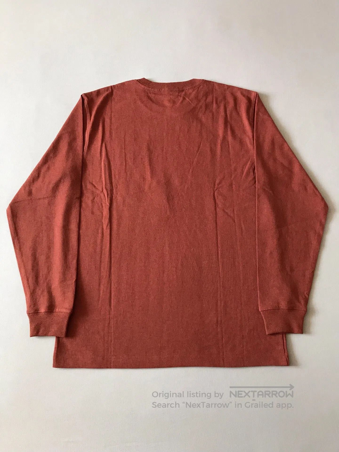Carhartt Carhartt K126 R01 Barn Red Long Sleeve T. Size US M / EU 48-50 / 2 - 2 Thumbnail
