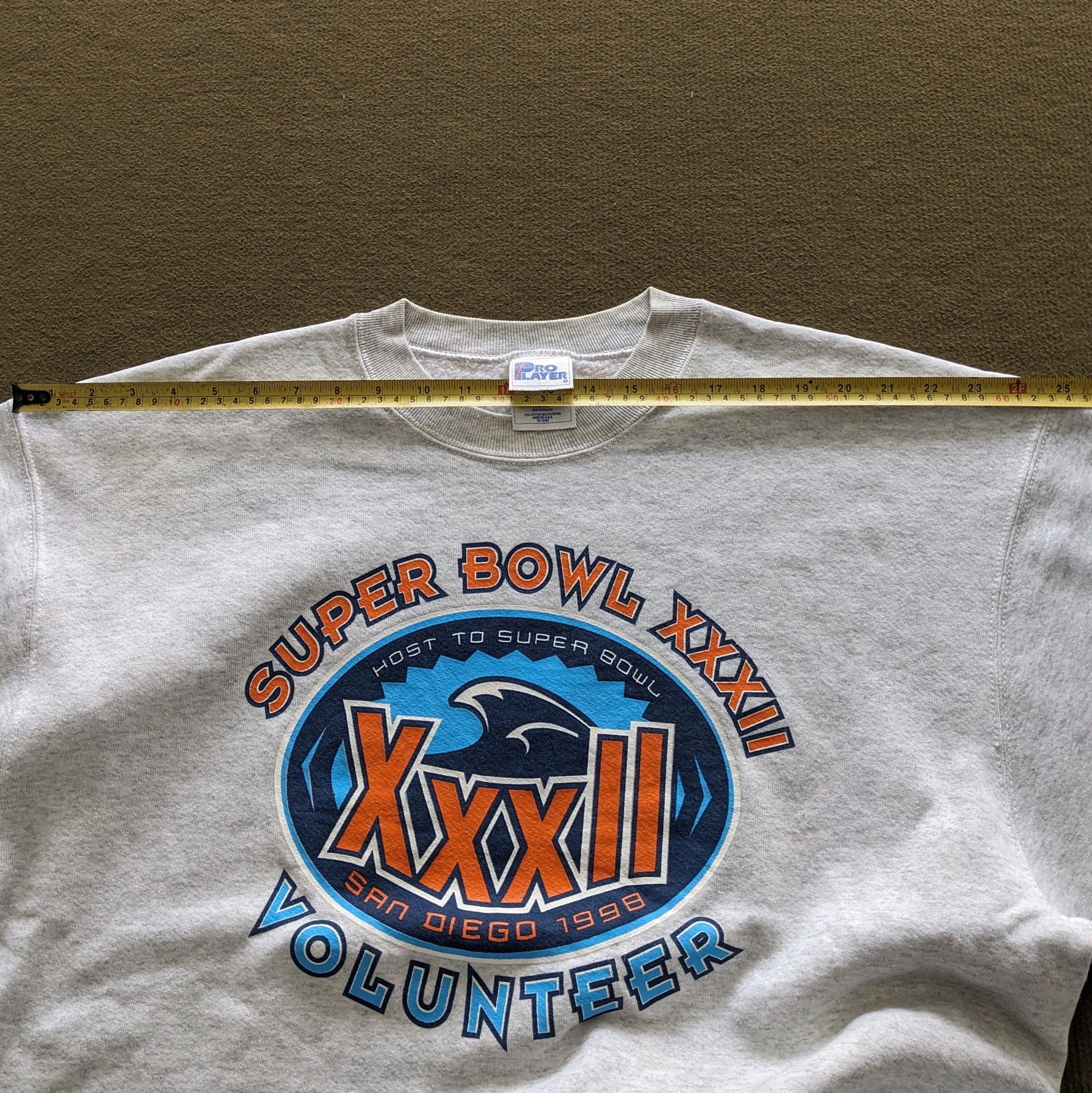 Pro Player Vintage Super Bowl XXII Pro Player Crewneck Sweatshirt Size US XL / EU 56 / 4 - 4 Thumbnail