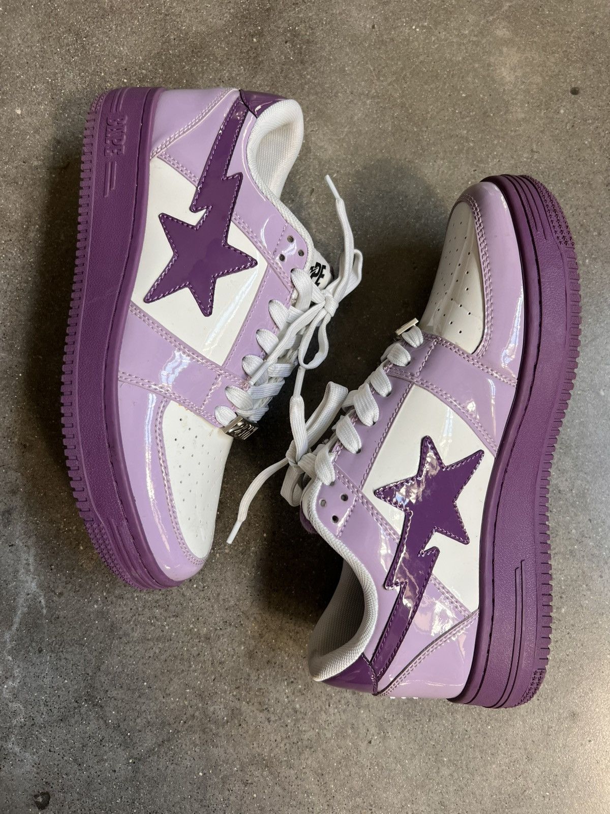 Bape Bape 20th Anniversary Purple/White Bapesta Size US 8.5 / EU 41-42 - 1 Thumbnail
