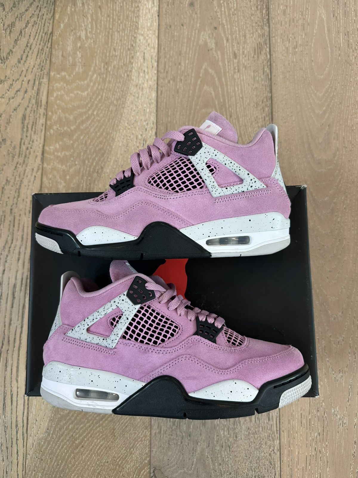Jordan Brand Jordan 4 Retro Orchid Size US 9.5 / IT 39.5 - 4 Thumbnail